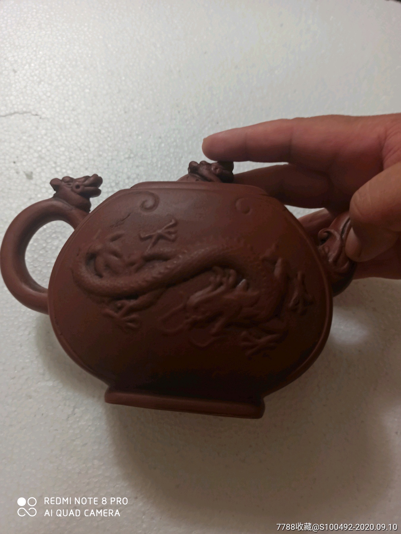 带龙茶壶壶盖有龙头图片