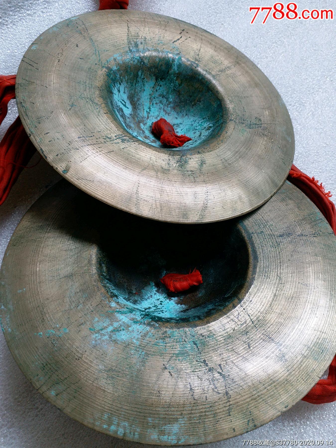 铜钗铜乐器一对无裂纹无磕碰