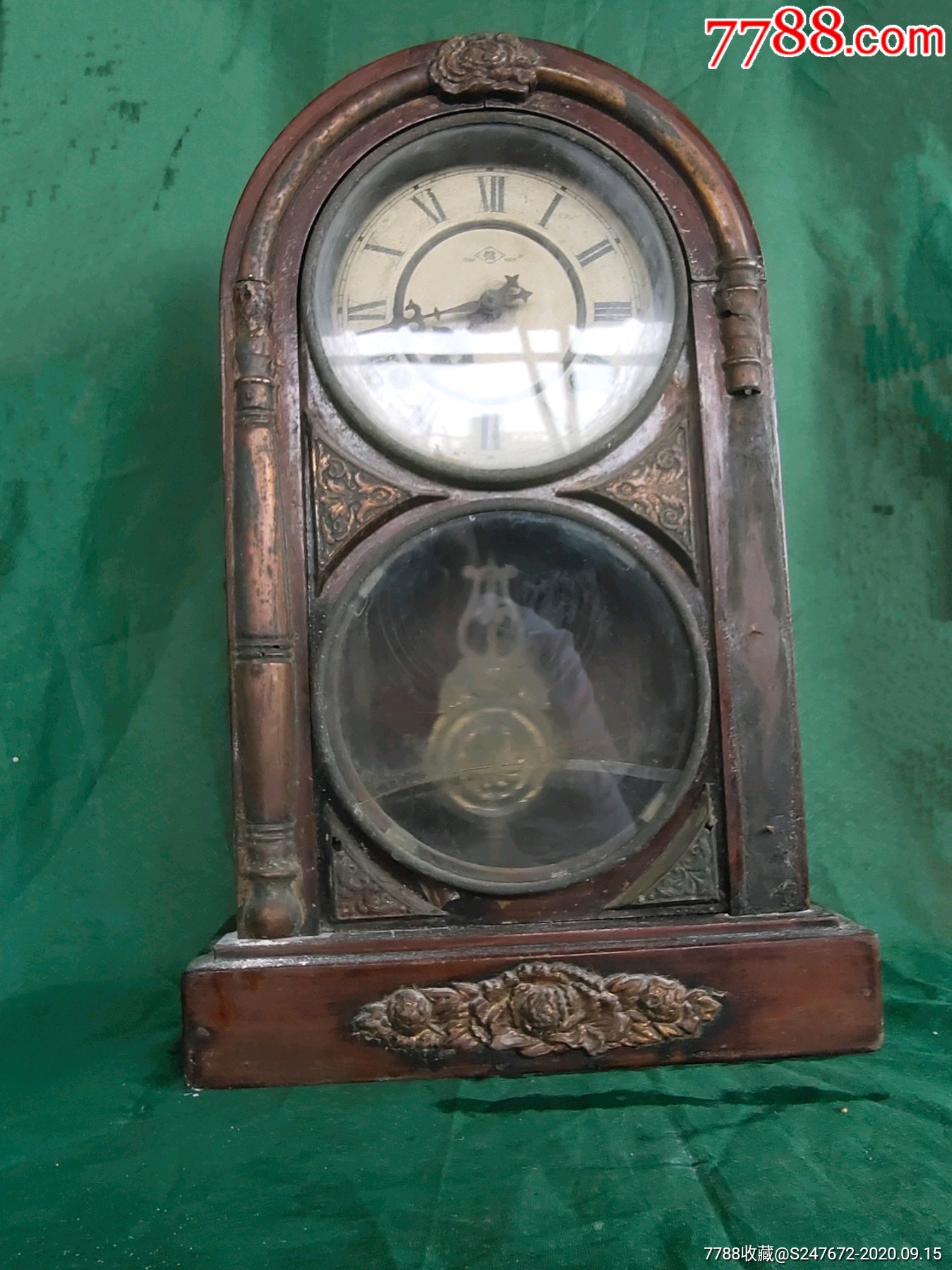 老座钟-价格:370元-au24225189-座钟/落地钟 -加价-7788收藏__收藏