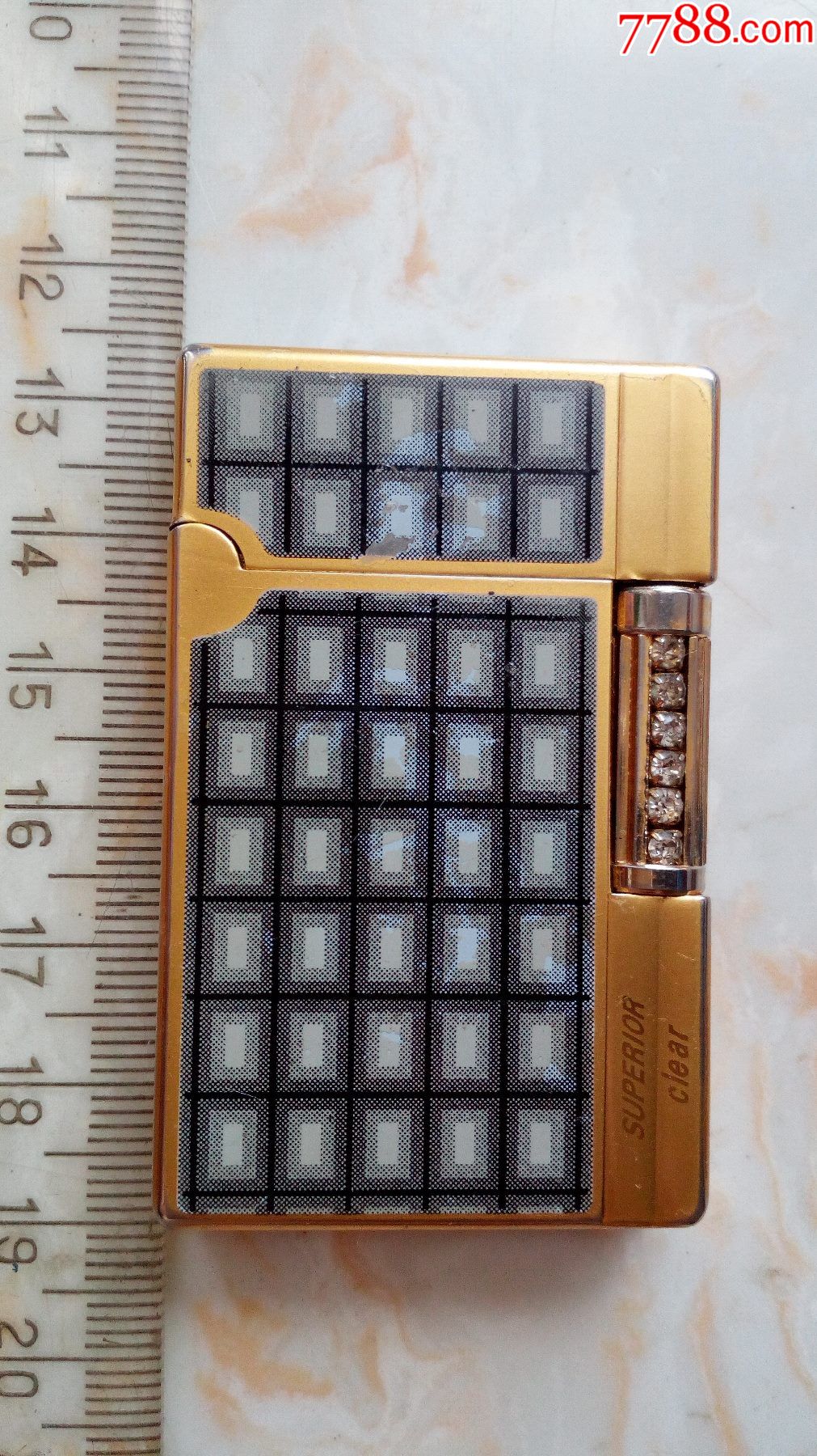 superior镶钻石打火机