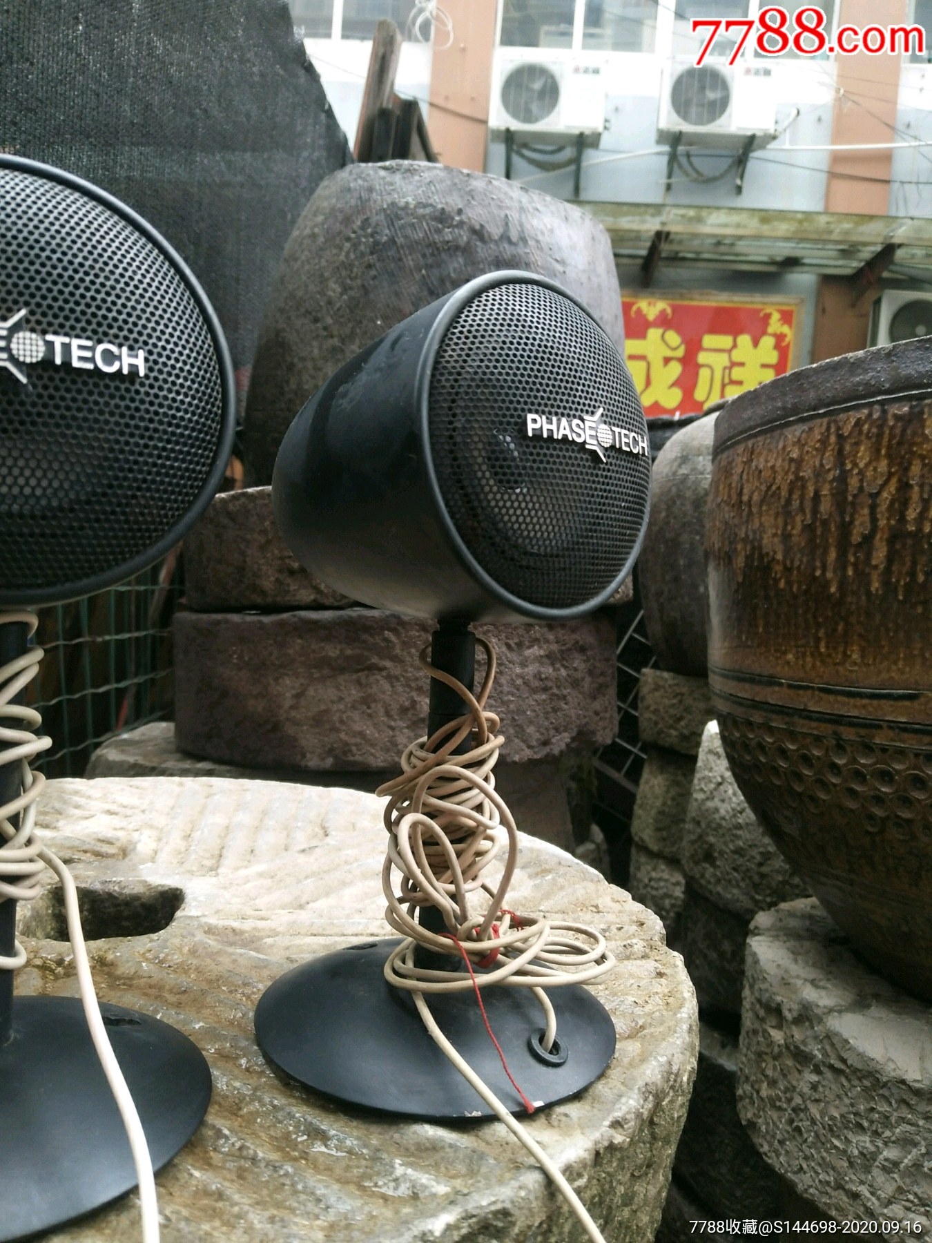 美国品牌phasetech迷你小音箱一对可以正常使用