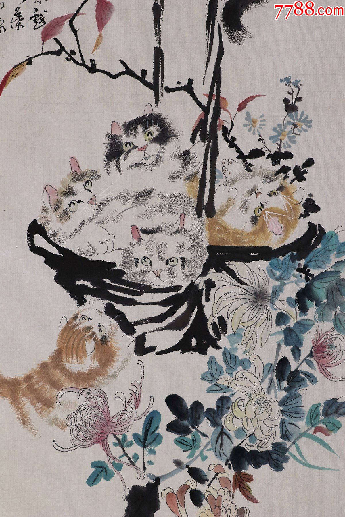 【孙菊生】有"猫王"之称的中国书画名家,猫