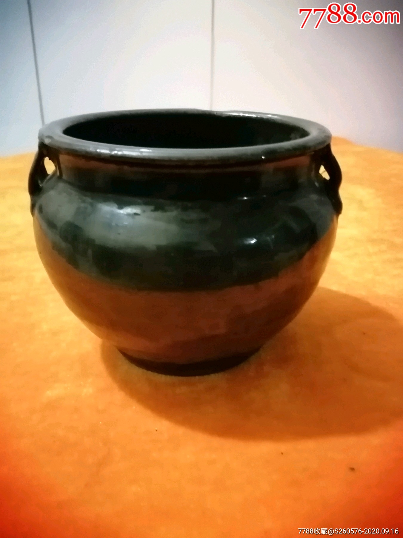 清代民窑瓷罐图片