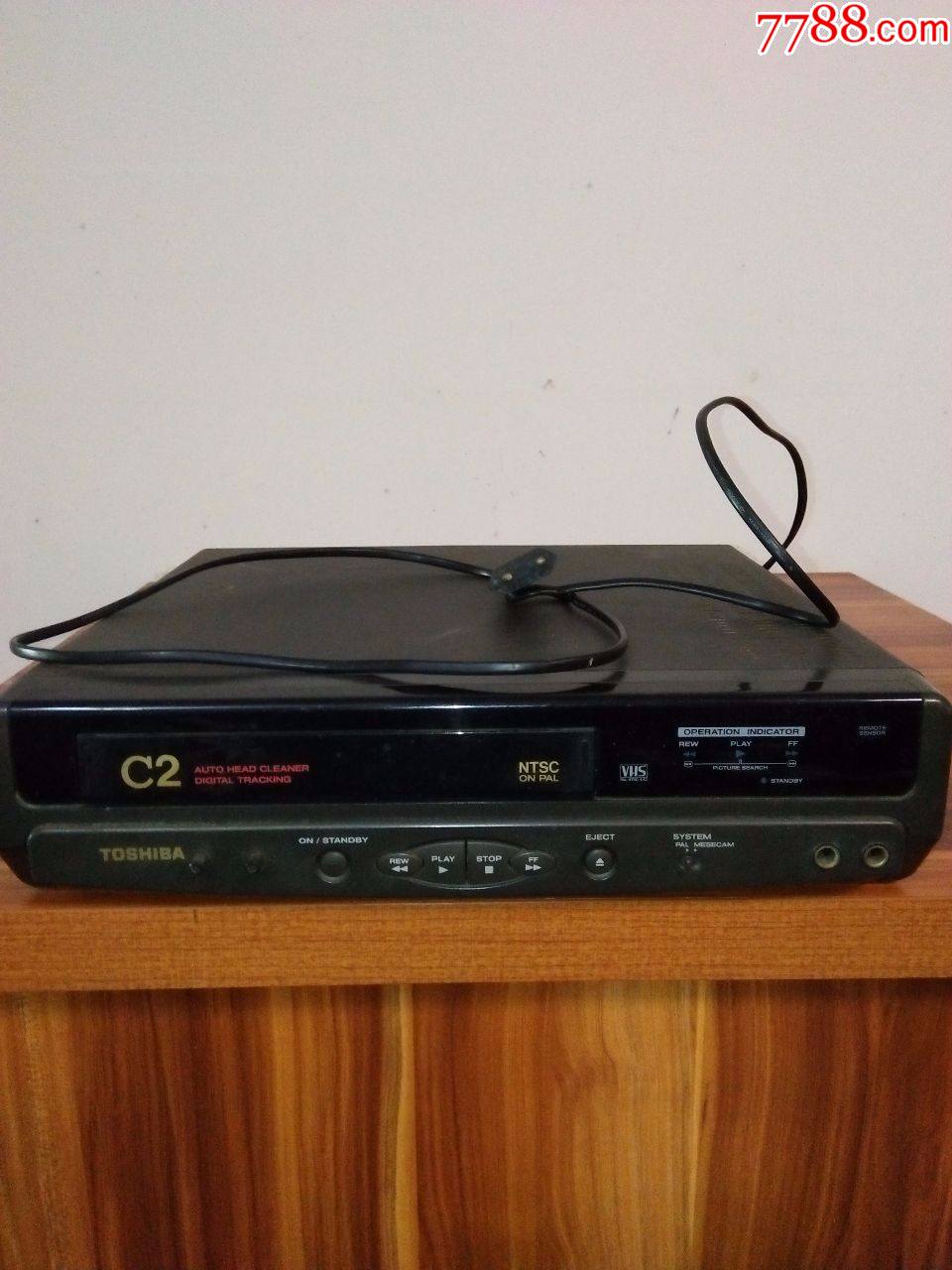 【东芝vcp-c2c型】录像机(通电,不懂,不知好坏,请拍友看图)