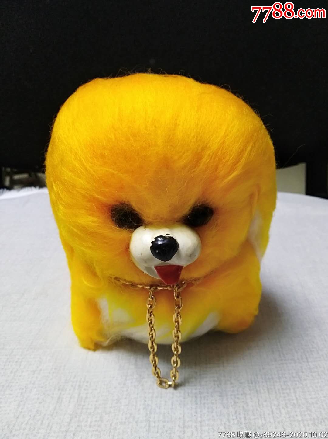 八*十年代毛绒狮子狗玩具