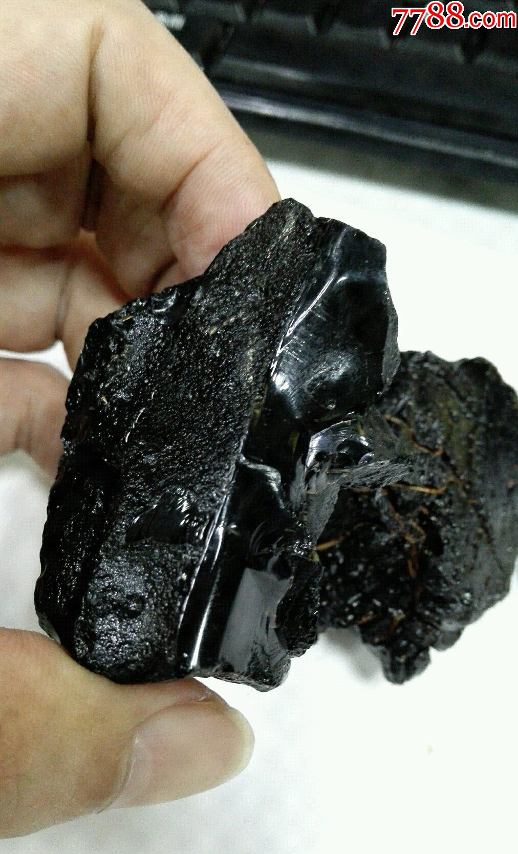 4149收藏级新疆玻璃陨石3块222克_价格120元_第6张