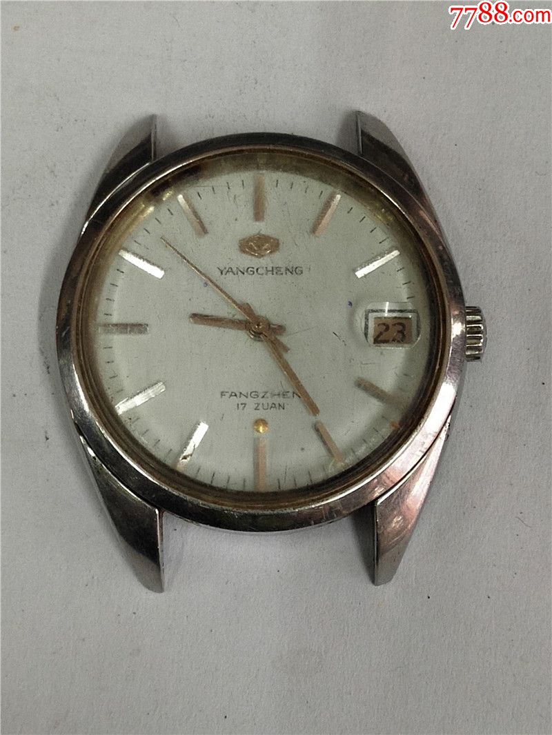 少见款羊城单日历男机械表-价格:65元-au24417574-手表/腕表 -加价