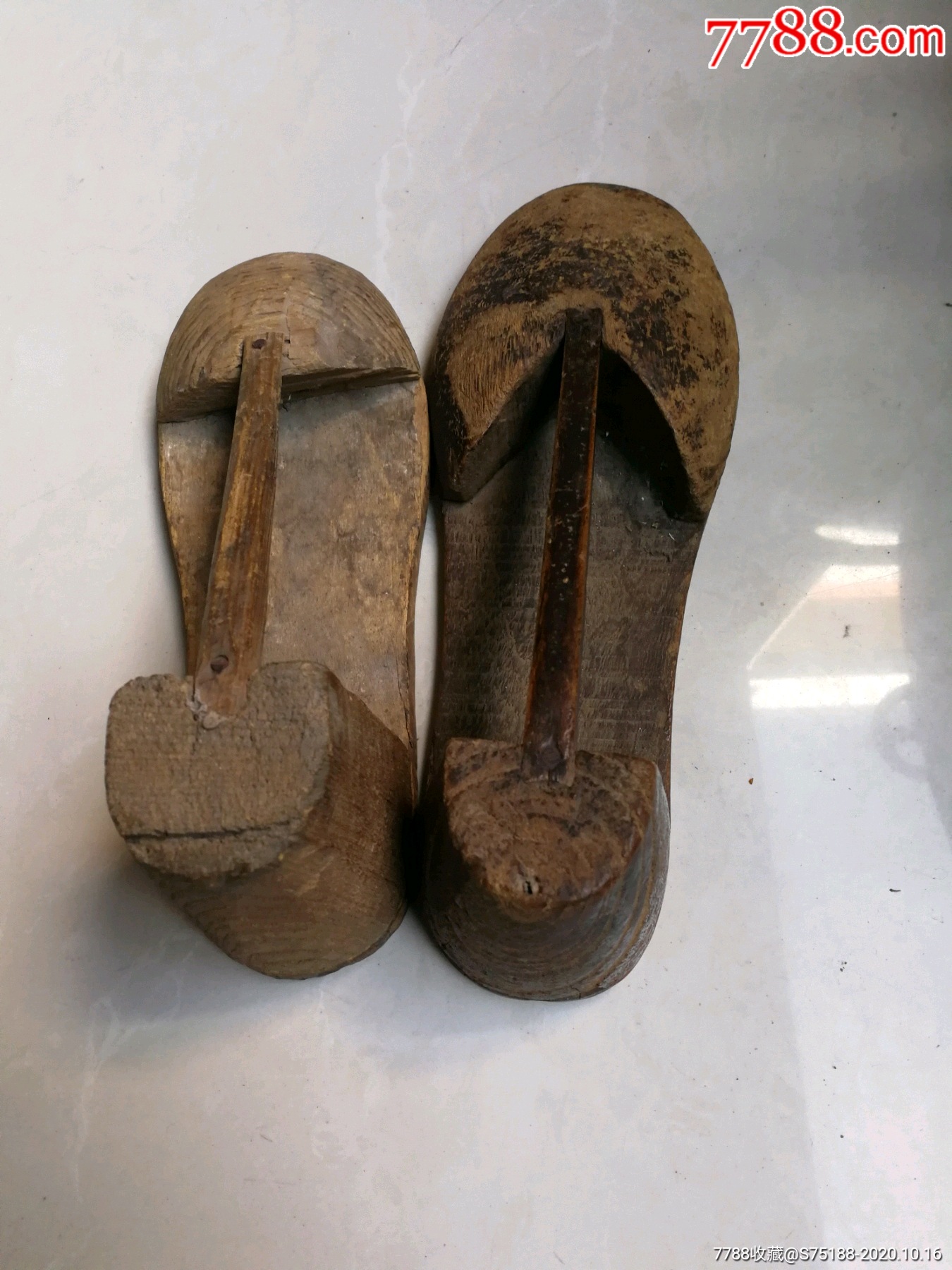 老木鞋楦子2个