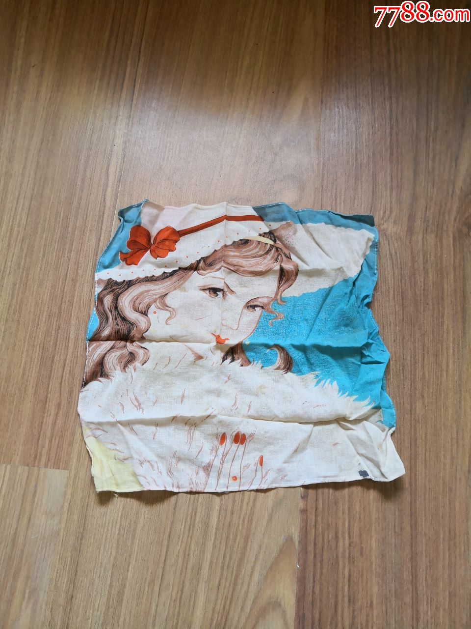 80年代女生手帕图片