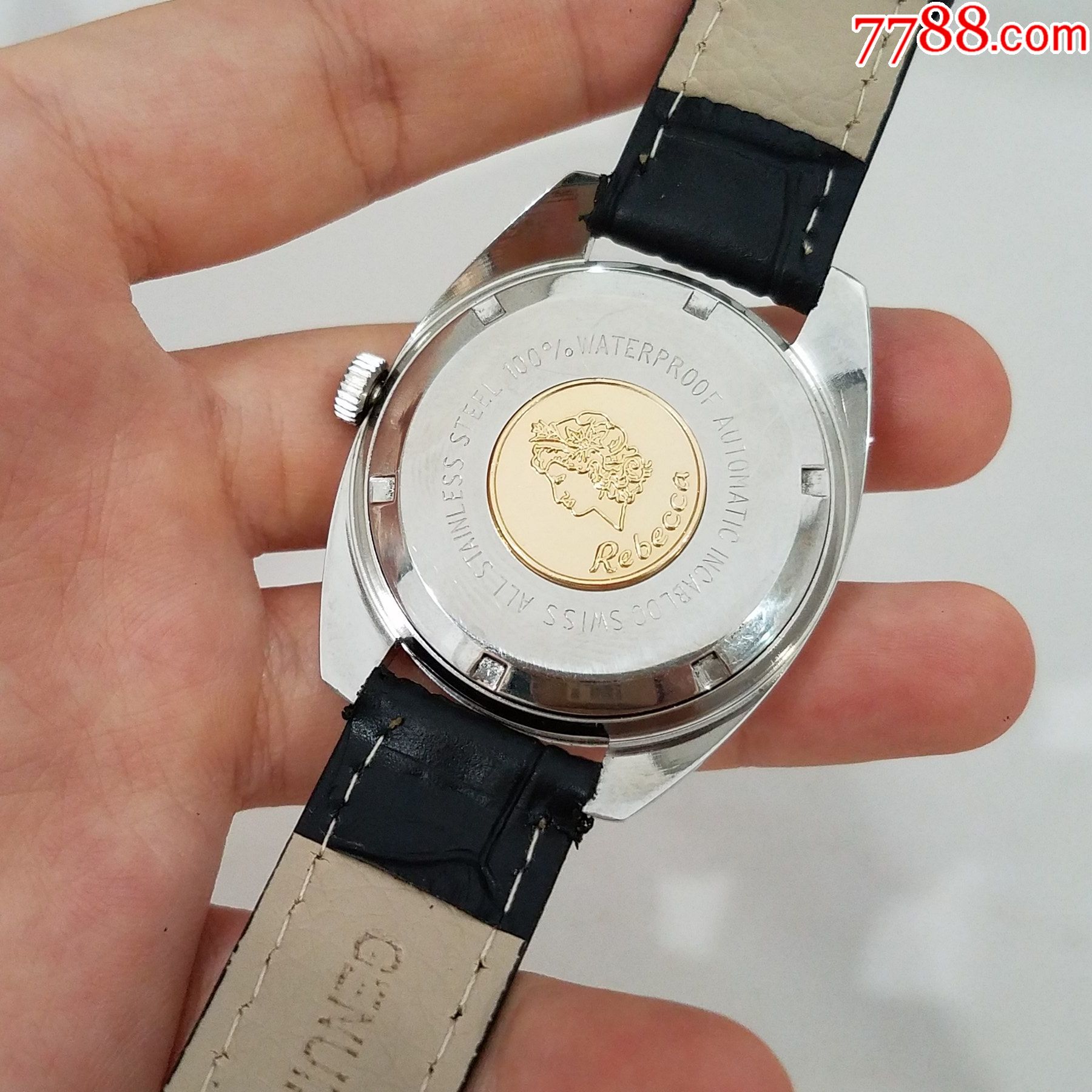 自产41钻高钻机芯】瑞士瑞贝卡自动机械男表-手表/腕表-7788手表收藏
