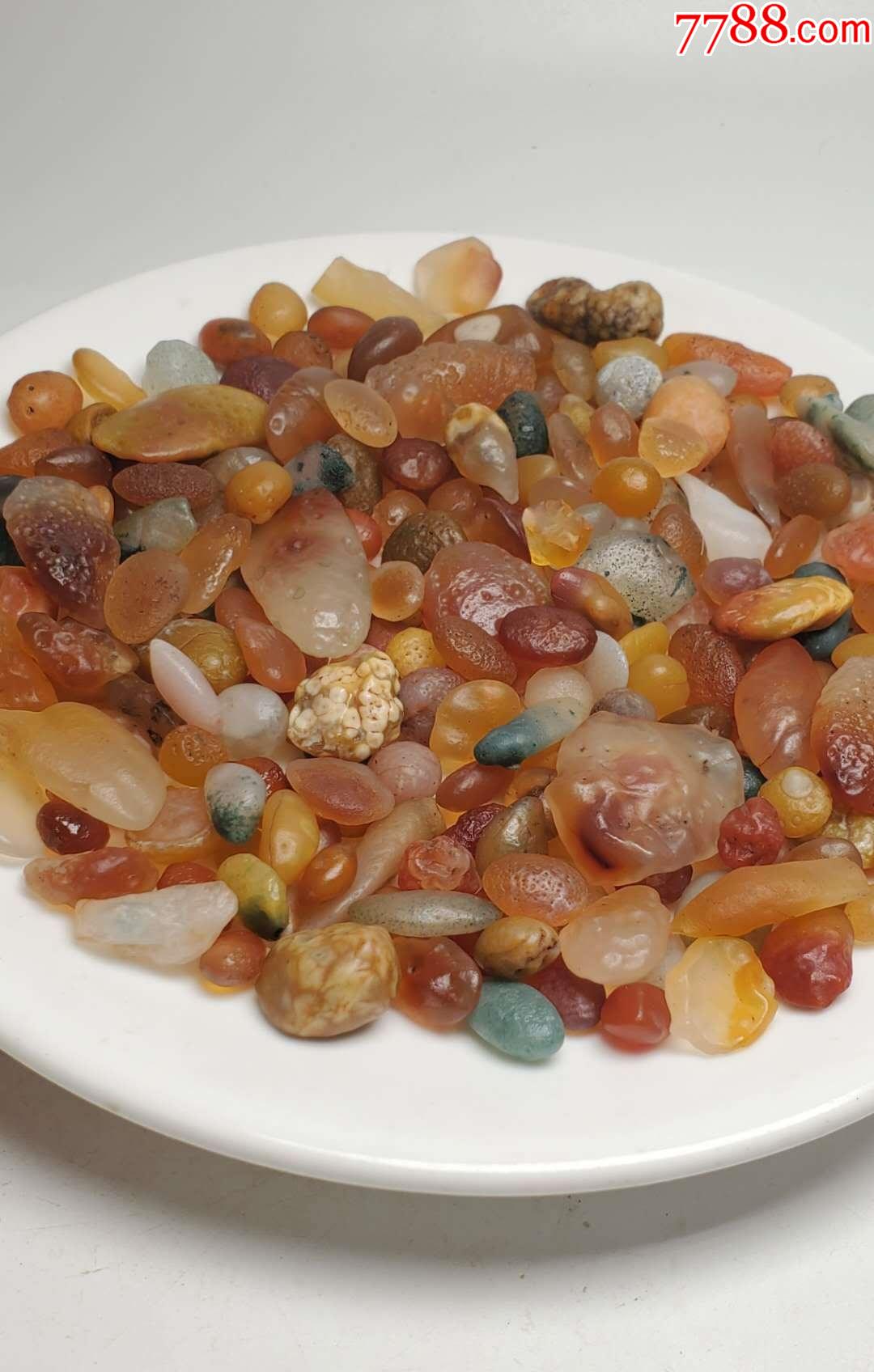 4265新疆戈壁玛瑙一盘310克