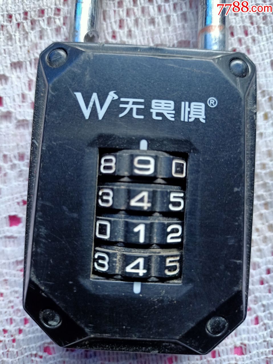 密码锁112忘记密码了自已慢慢对吧金属外壳品相如图