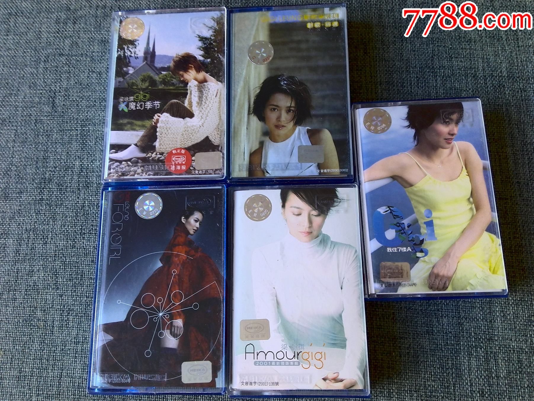 梁咏琪歌曲专辑(5盘)(广东美卡版)