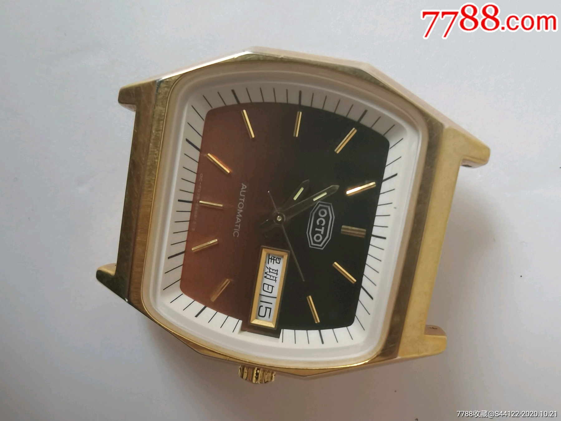 稀少男式奥克吐28362机芯自动手表
