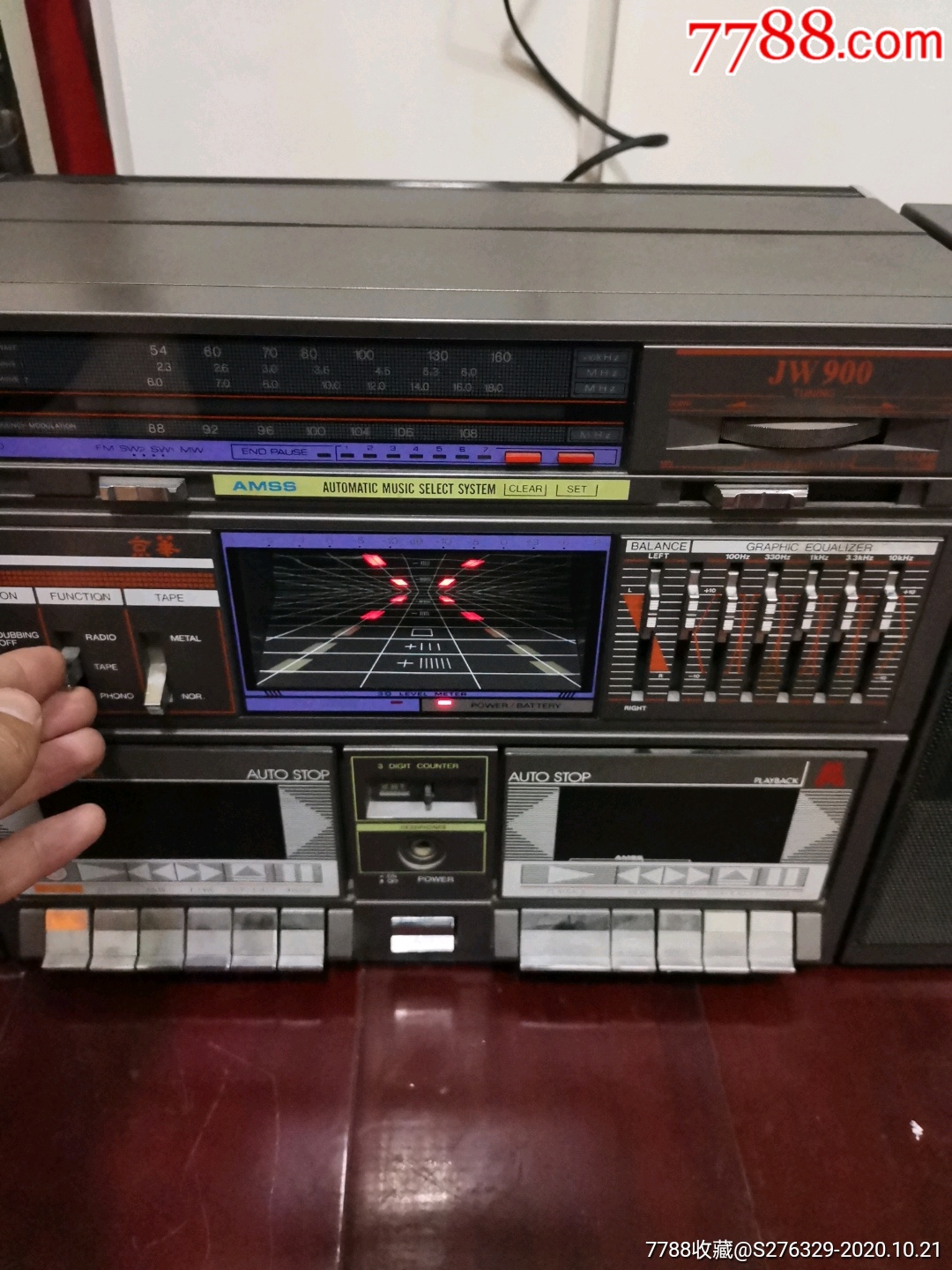 京华牌录音机正常使用