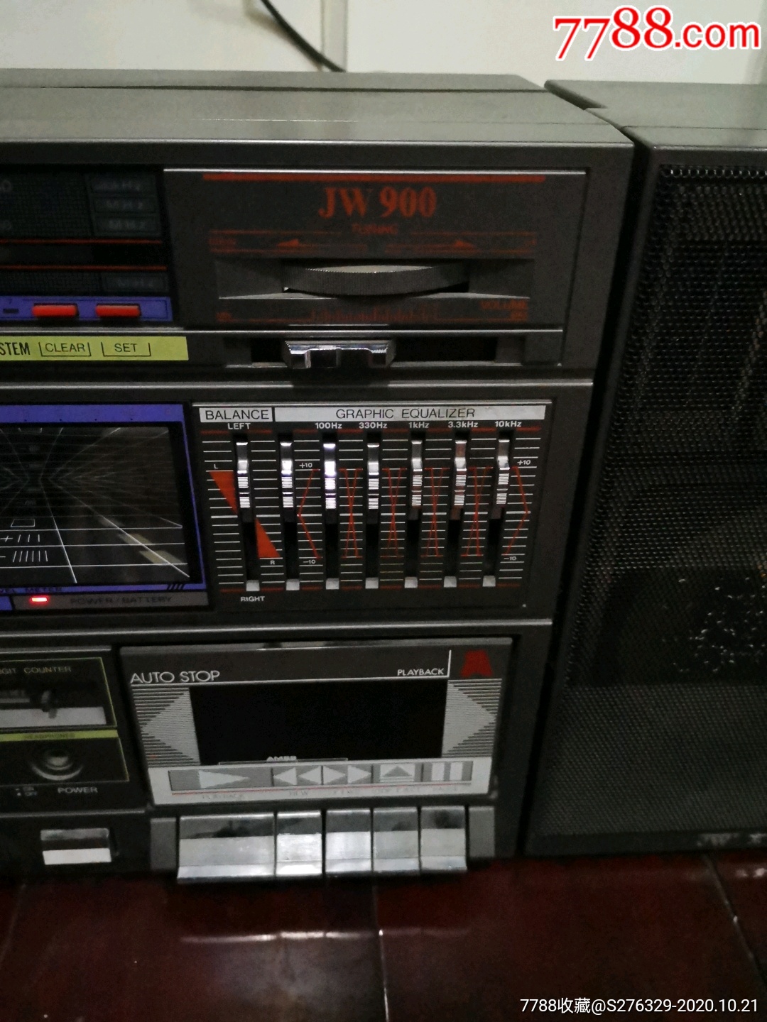 京华牌录音机正常使用