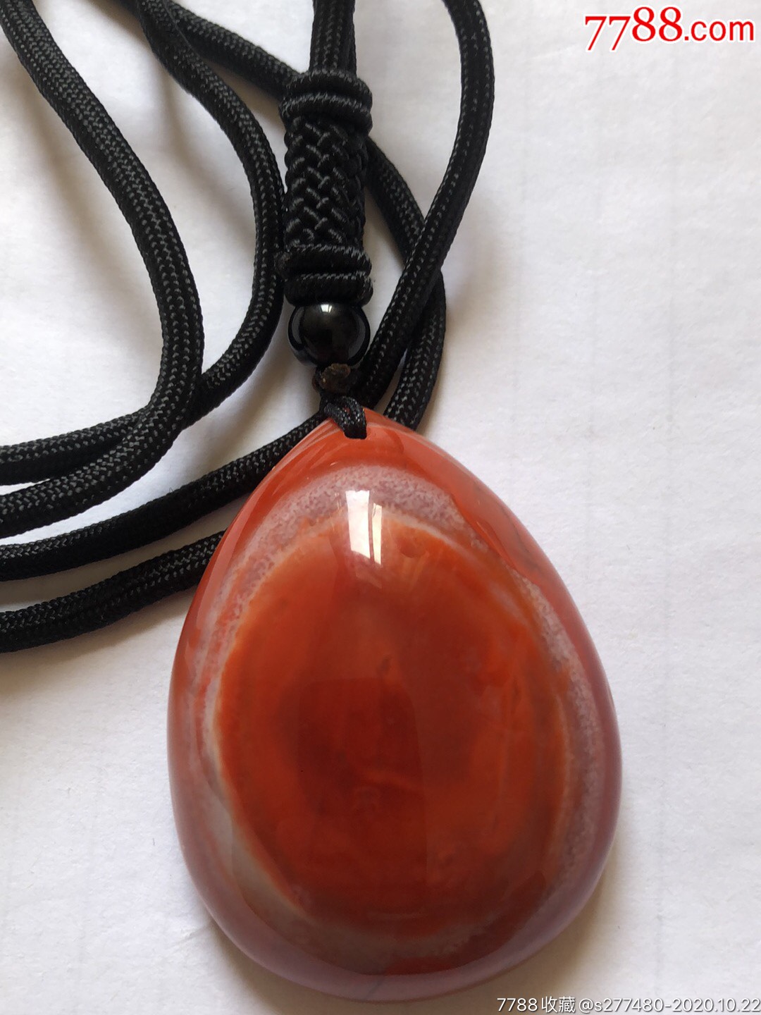 南红吊坠_玛瑙_羽轩工作室【7788木艺】