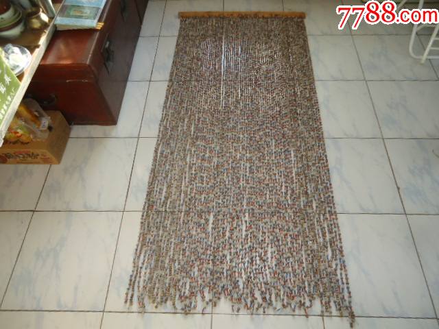 七八十年代的老草珠子门帘