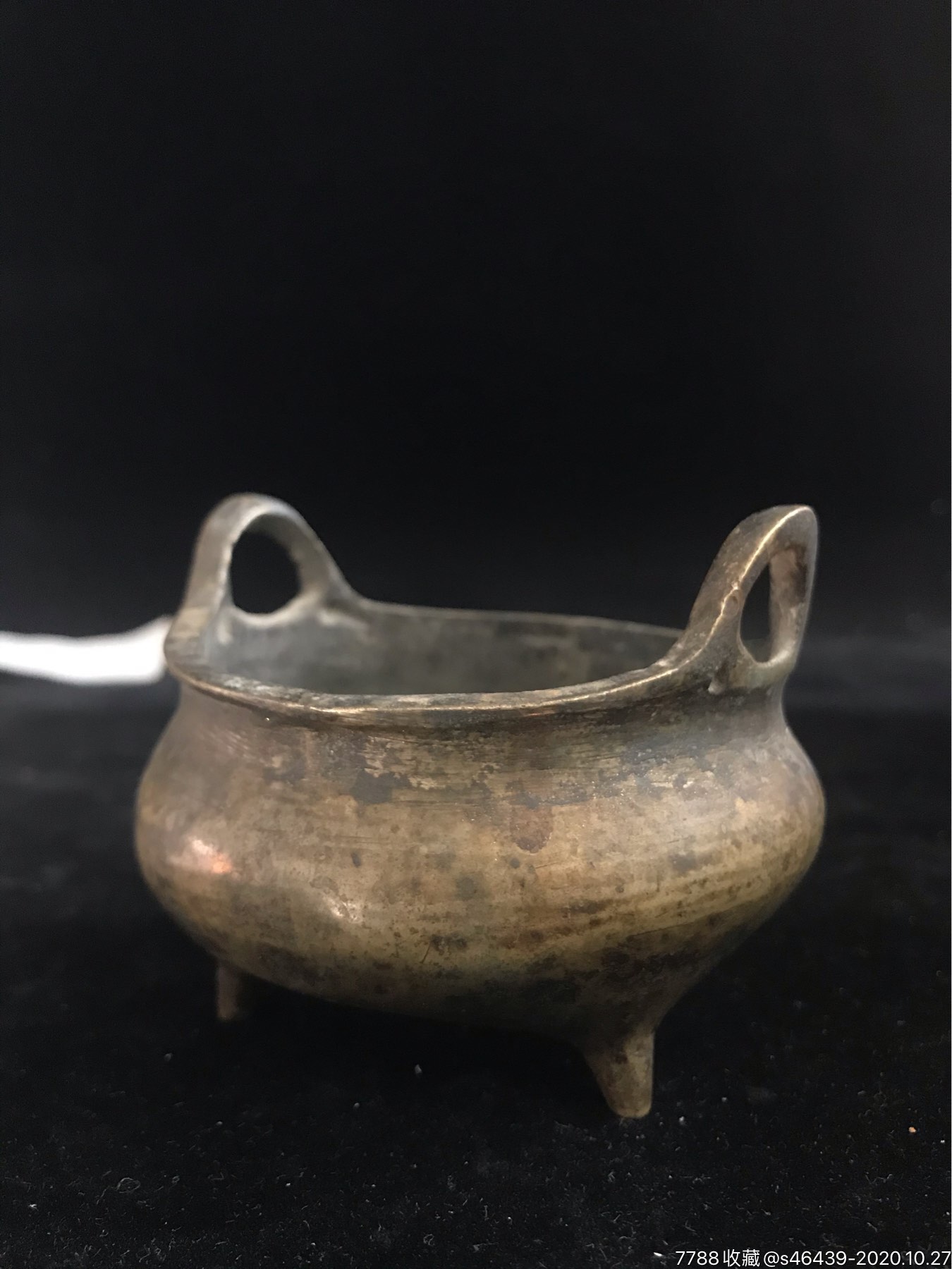 一眼大开门清代铜香炉(仔细阅图看简介)