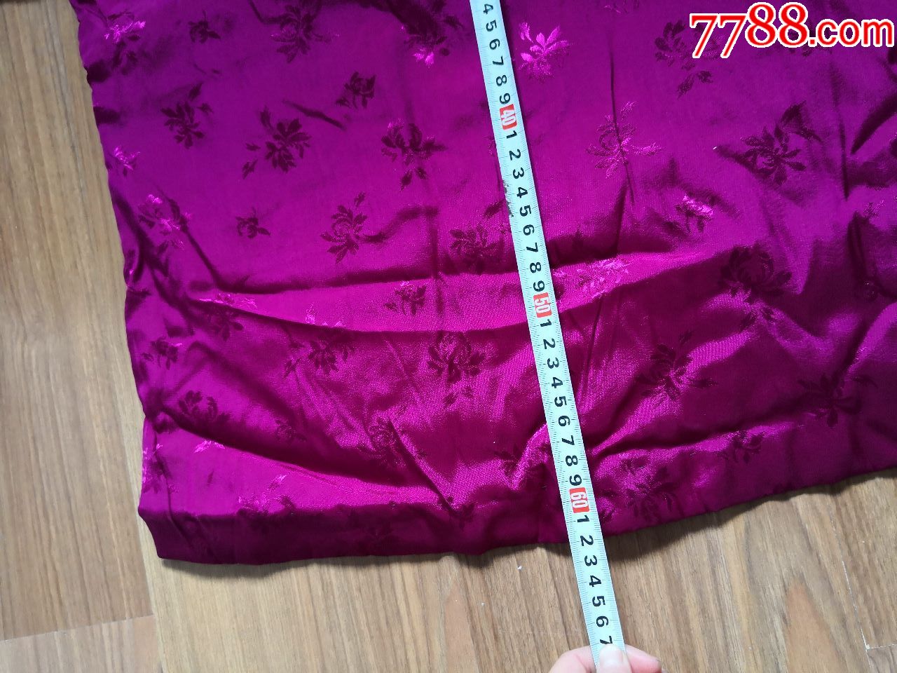 怀旧老式粉色手工纯棉花缎面棉袄