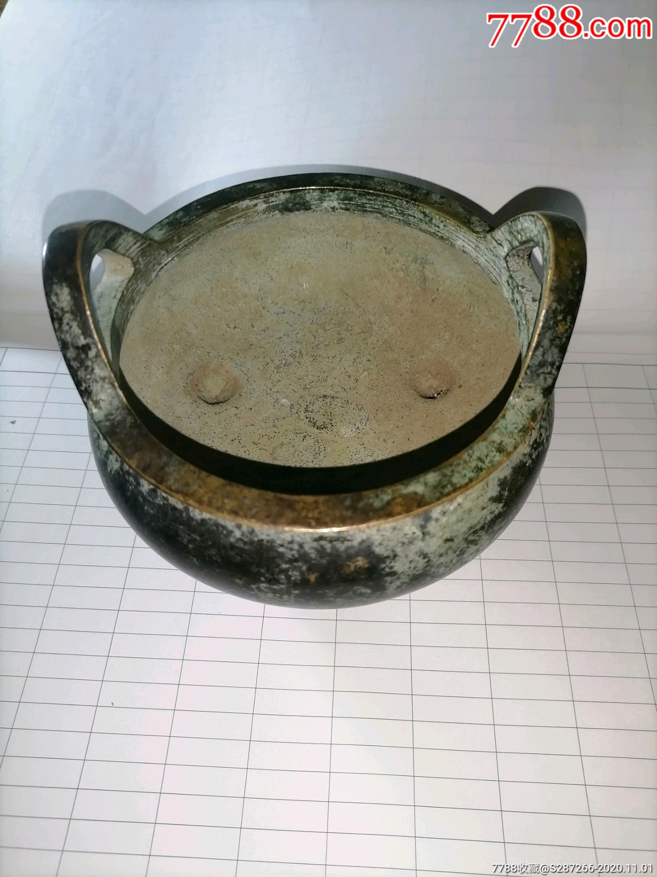 宣德落款铜香炉
