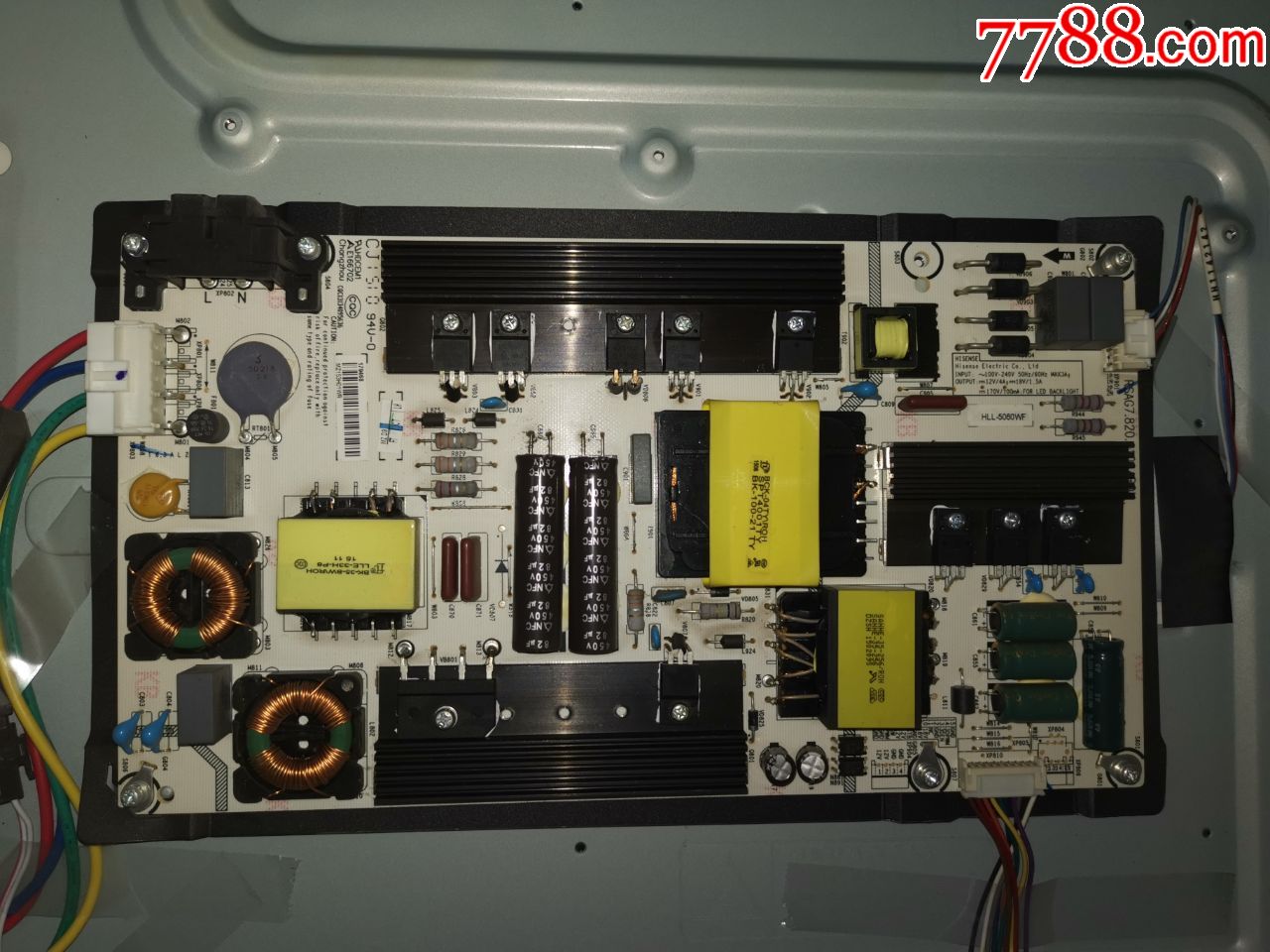 海信55寸液晶电视主板和电源板