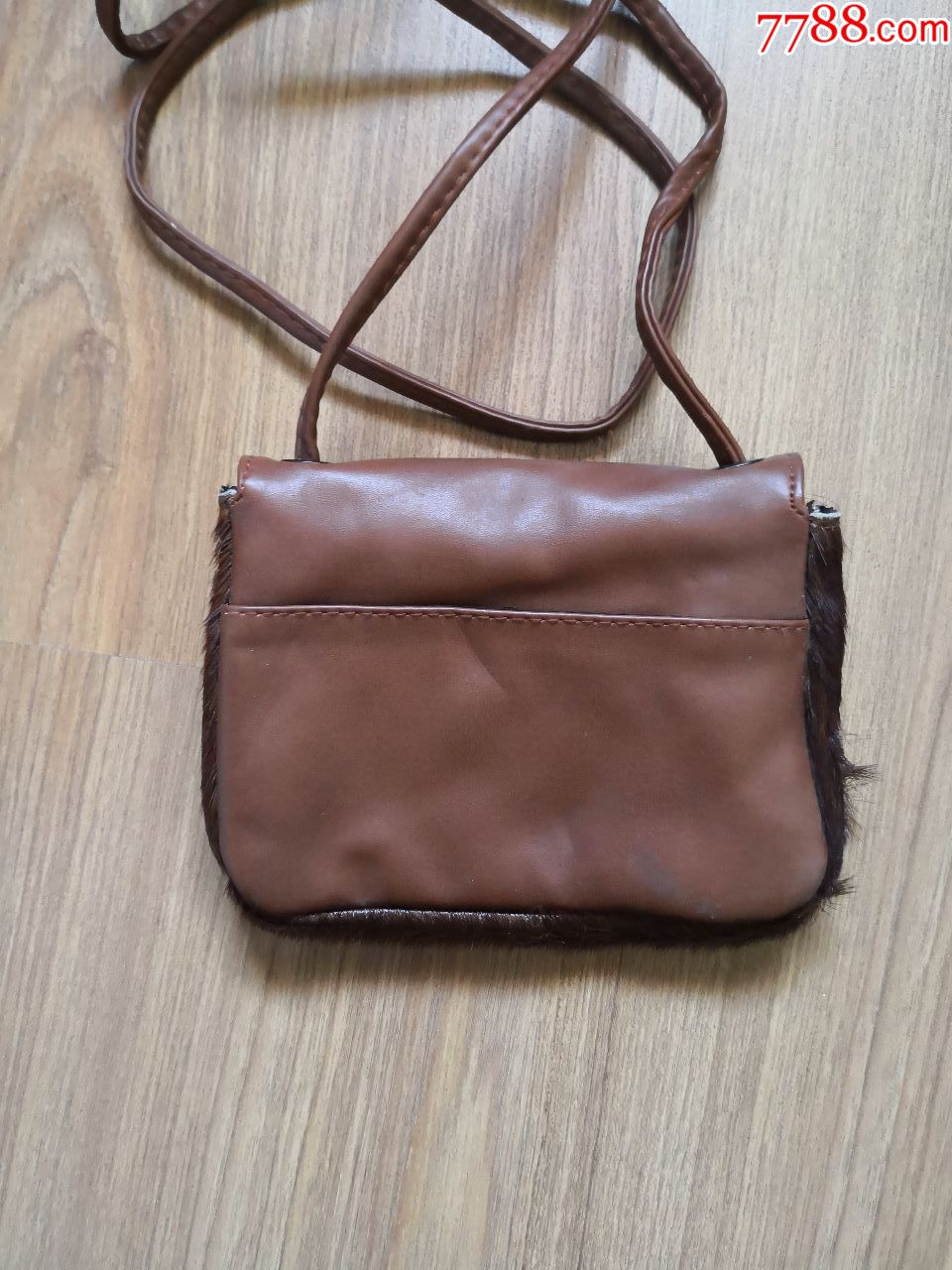 怀旧全新老式动物毛质小兜子