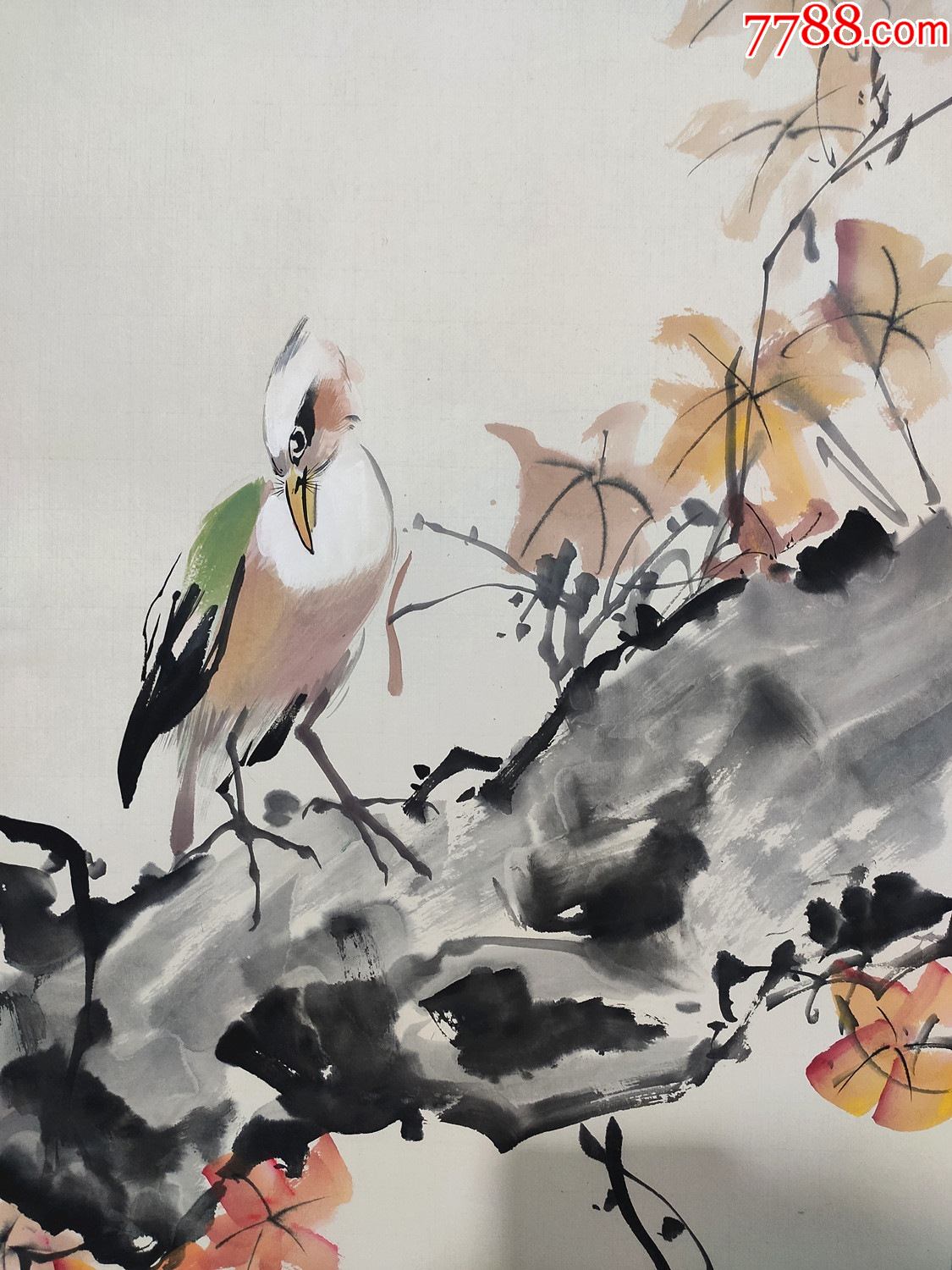 中*研究院岭南美术馆荣誉馆长【欧豪年】花鸟