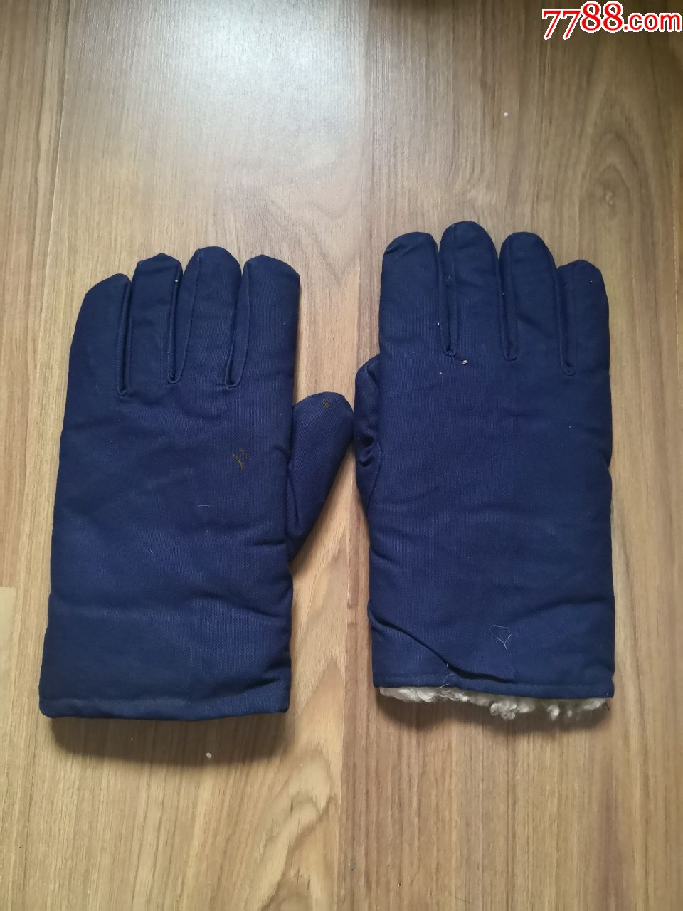 全新老式羊毛内胆棉手套