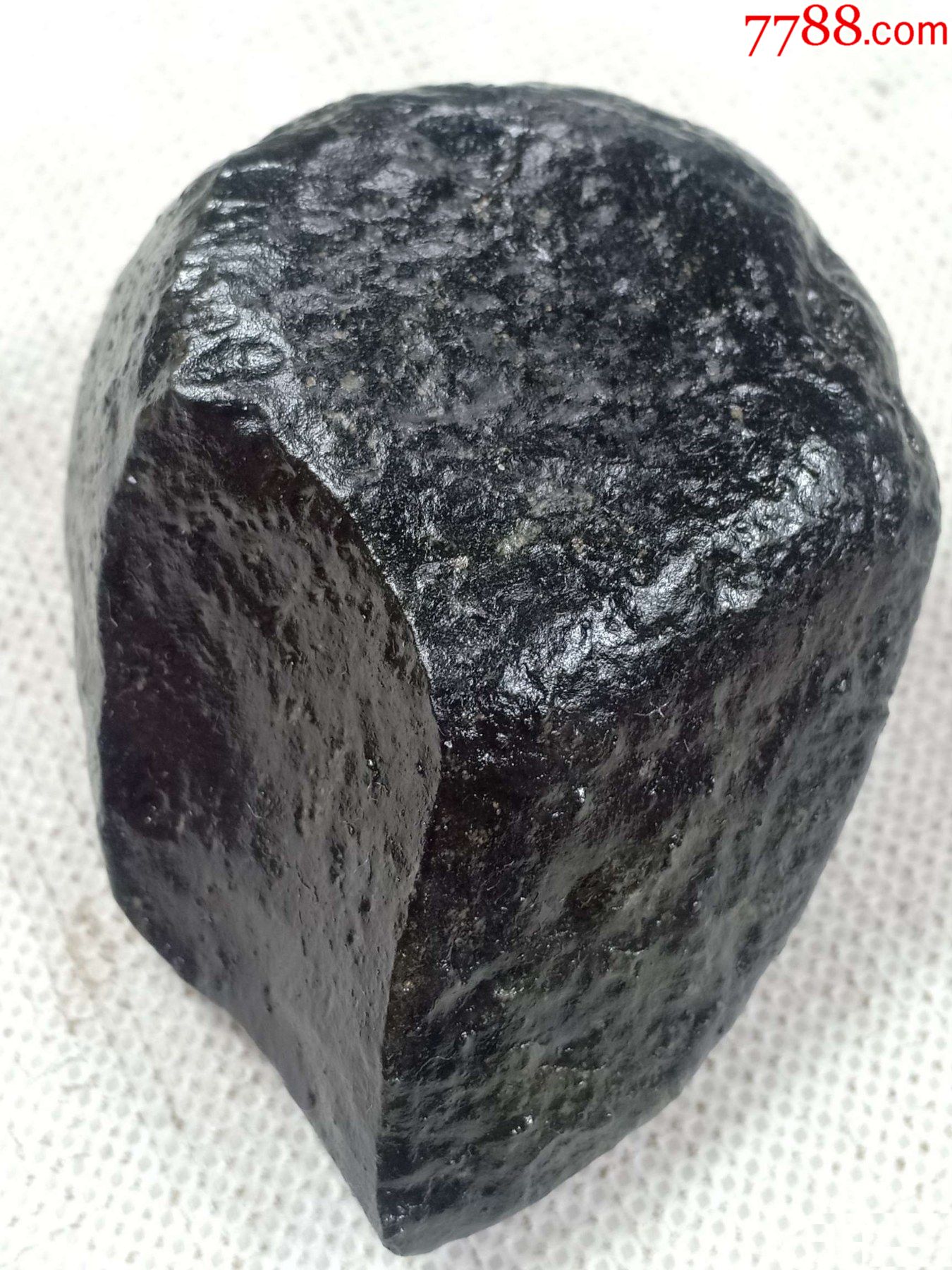 3632蛇纹岩黑青戈壁料原石149克