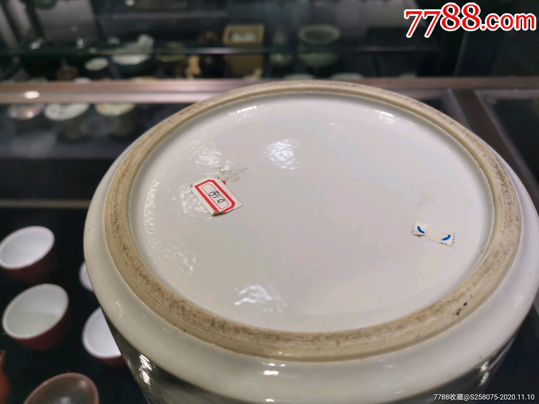 民国瓷画大师刘恒祥作品,笔简