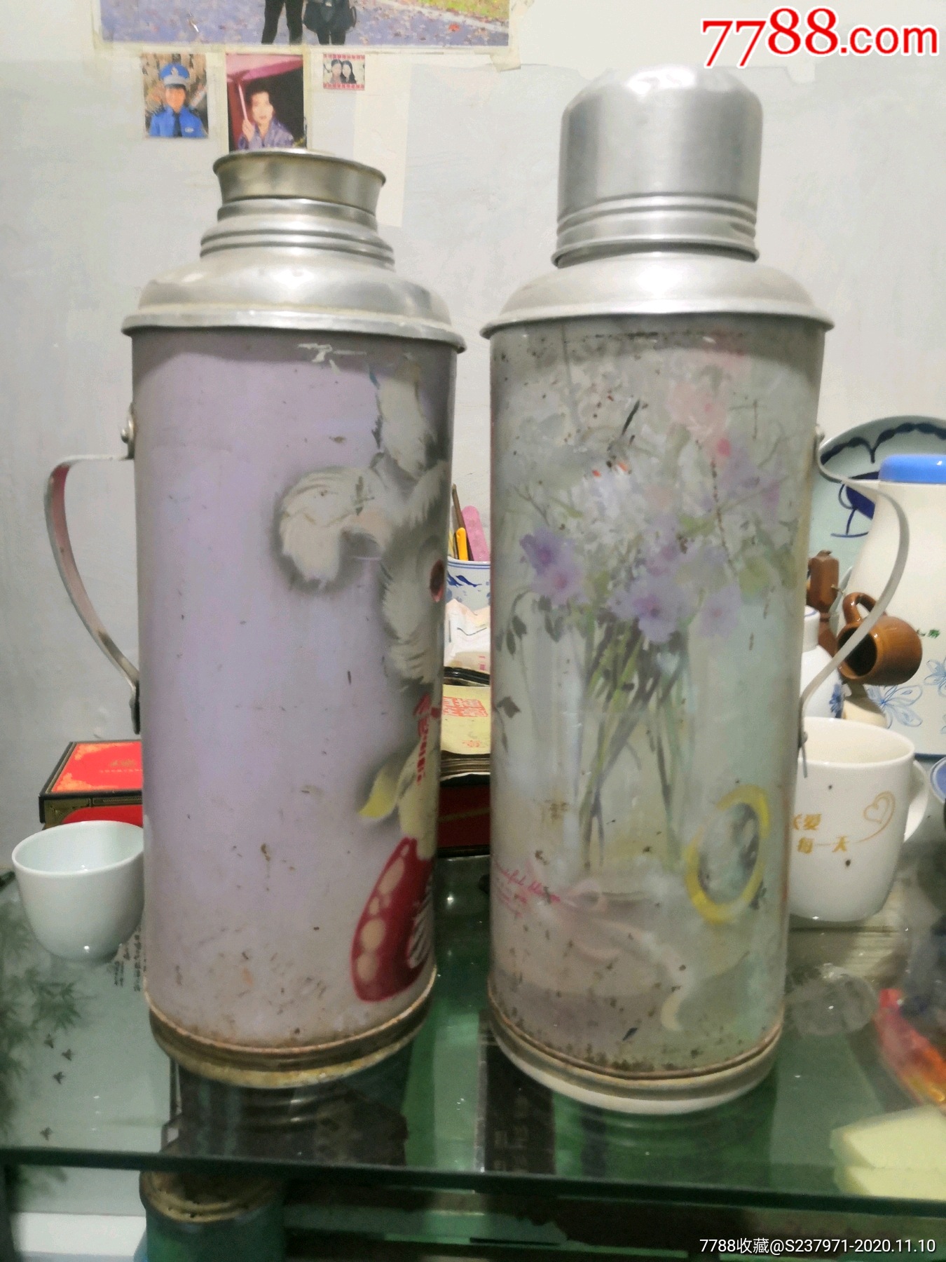 老热水瓶2个_水壶/壶类_我们都是一家人【7788收藏__收藏热线】