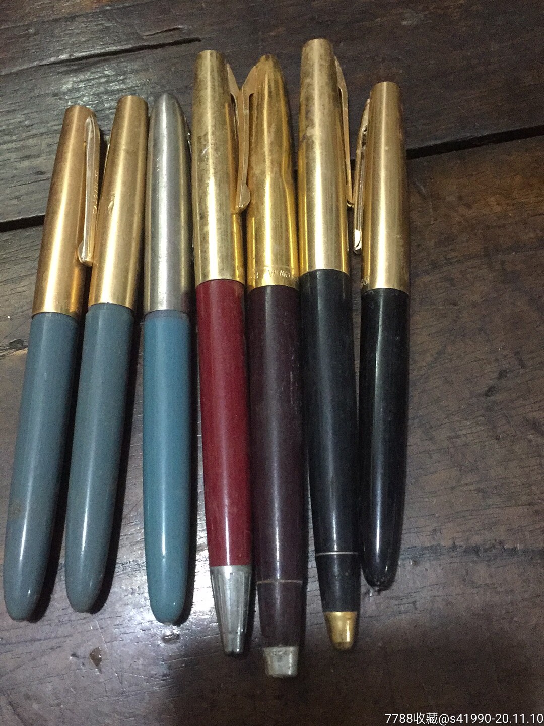 7支老钢笔
