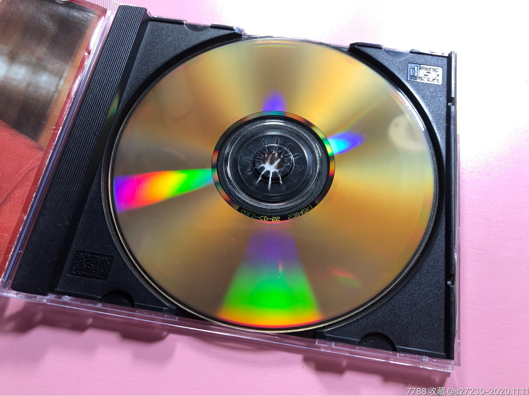 张国荣《纪念金唱片》24k金碟cd