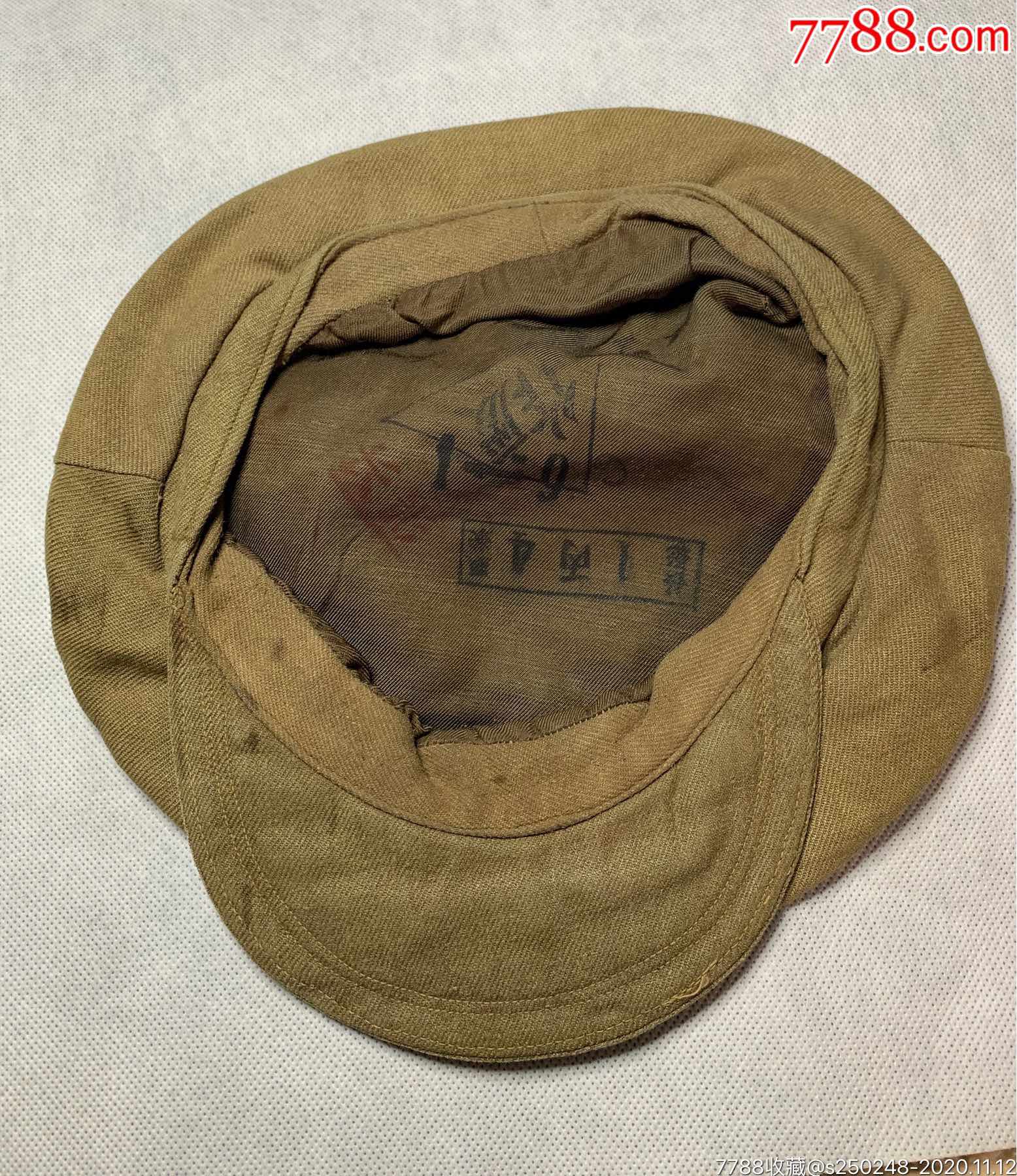 48式干部解放帽～毛料少见