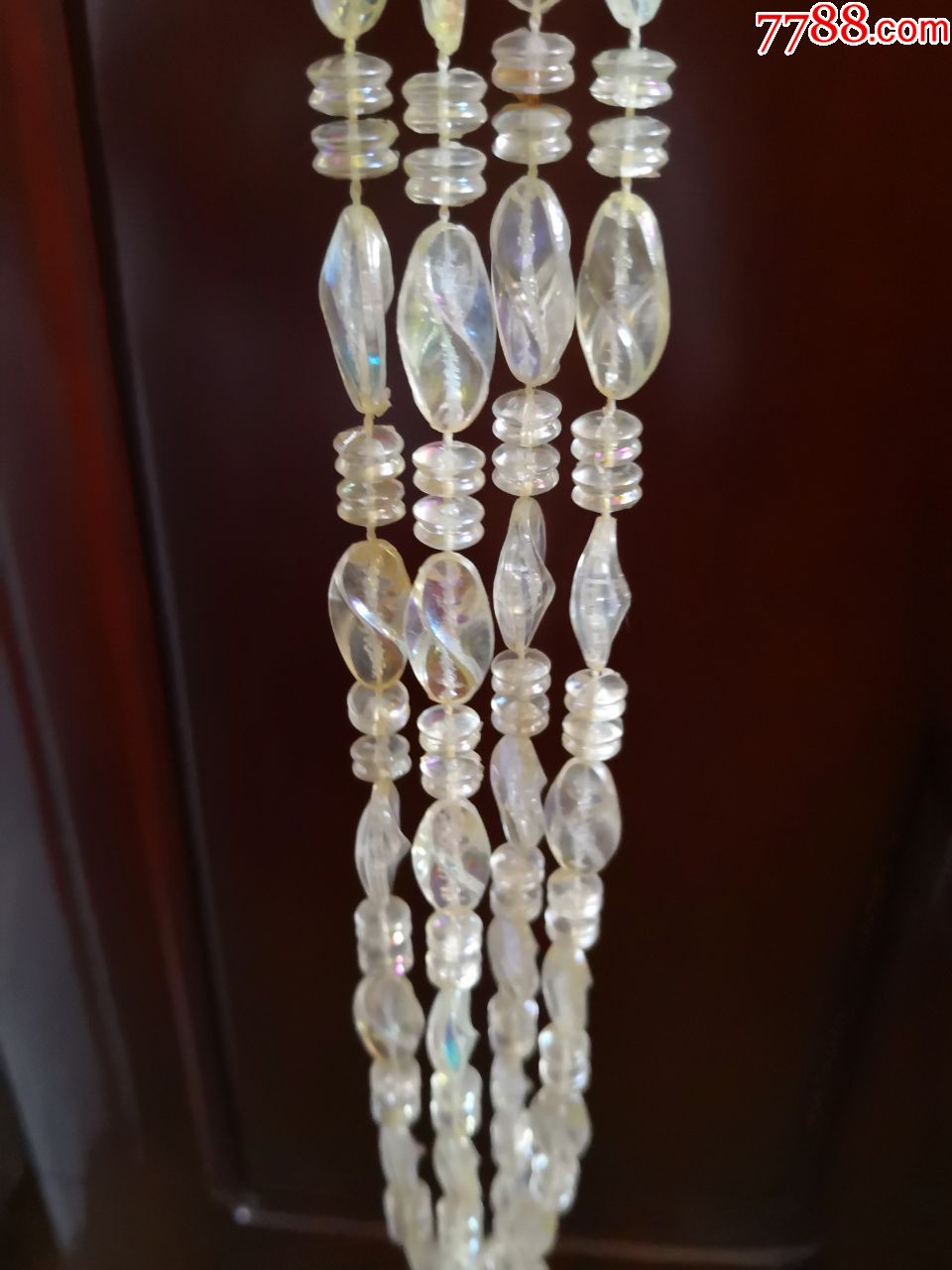 怀旧老式塑料项链