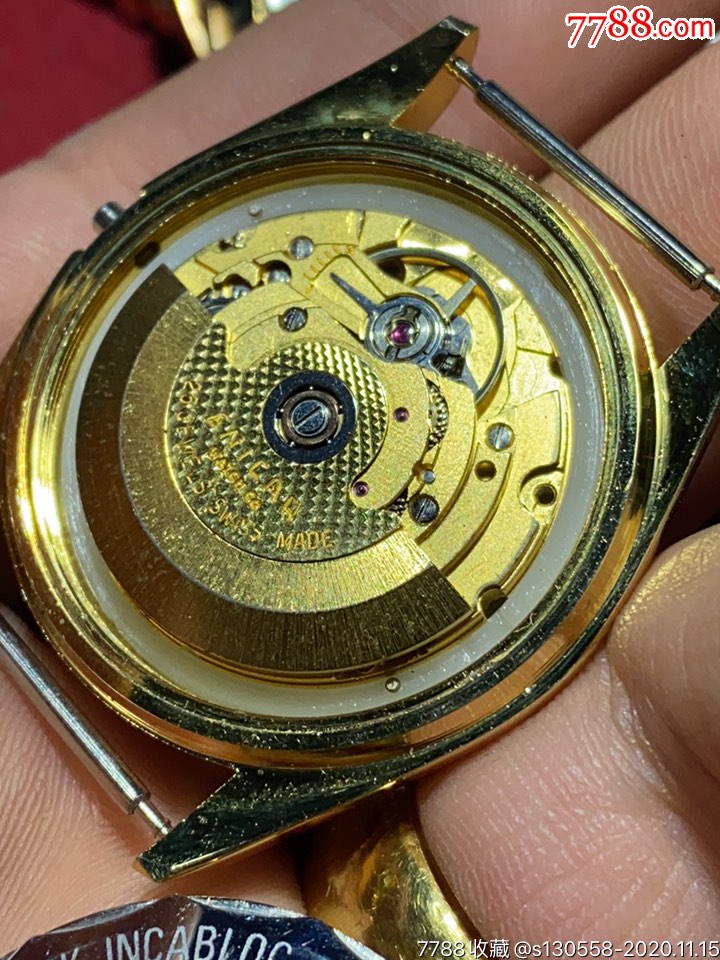 美品英纳格2834-2黄机芯