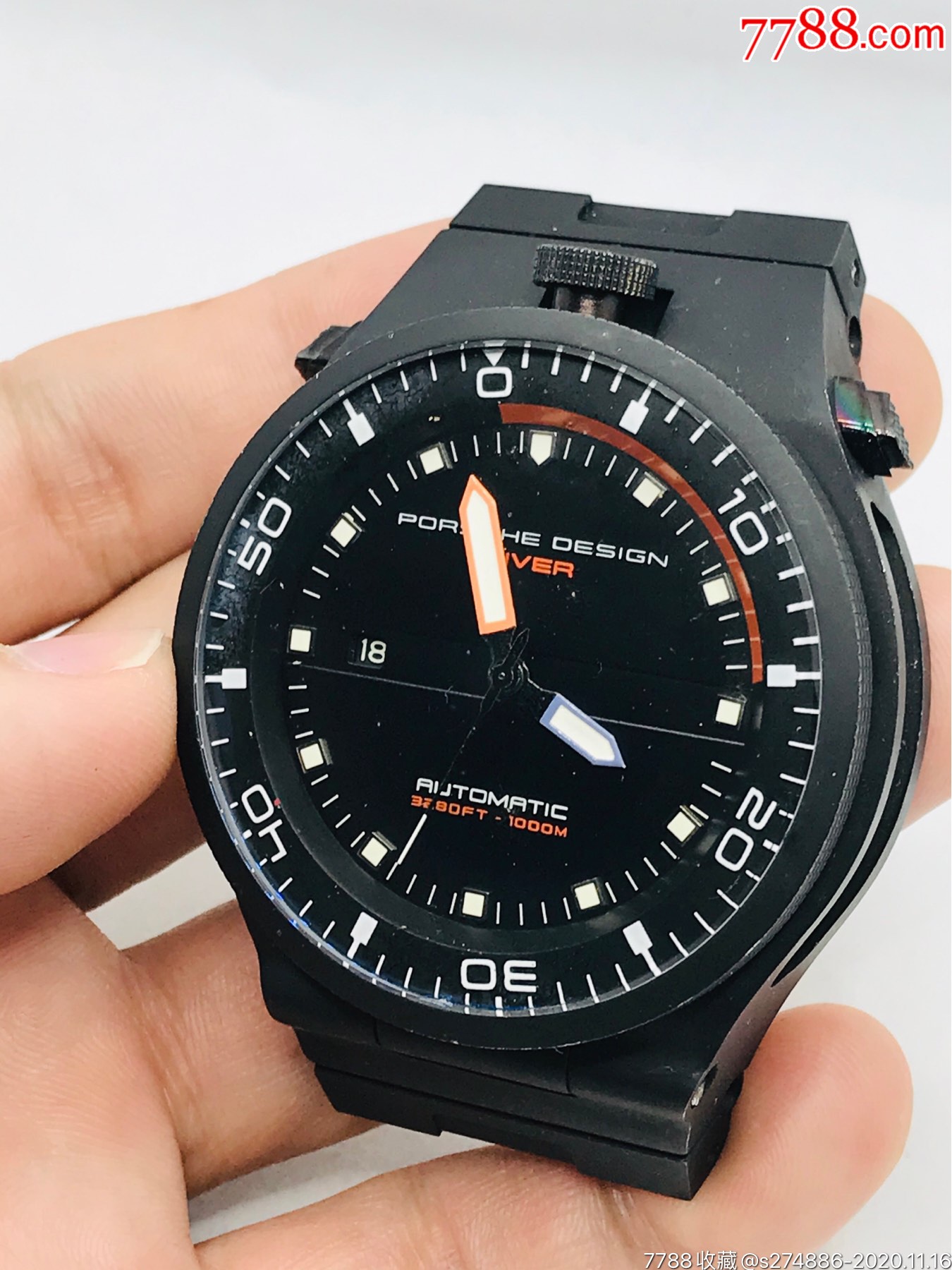 porscheoesign保时捷自动男表(旋转活动外圈)-手表/腕表-7788集邮网