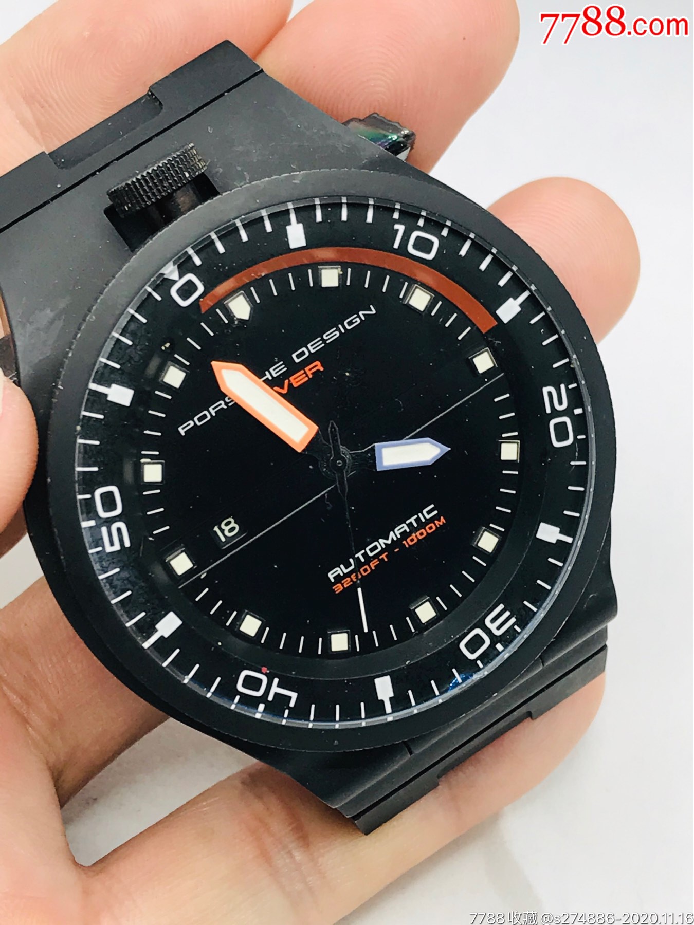 porscheoesign保时捷自动男表(旋转活动外圈),手表/腕表_第3张