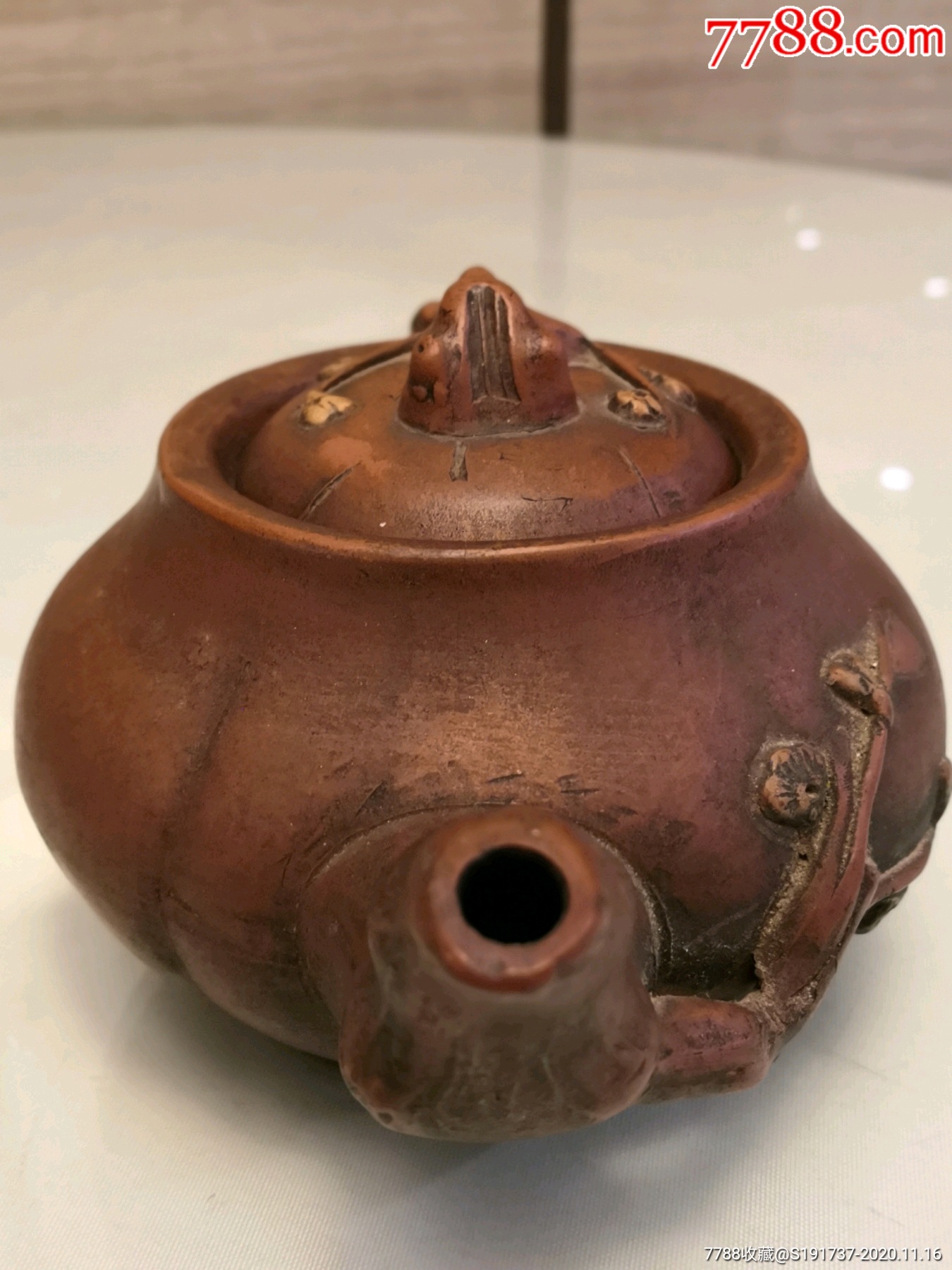 老梅花桩紫砂壶