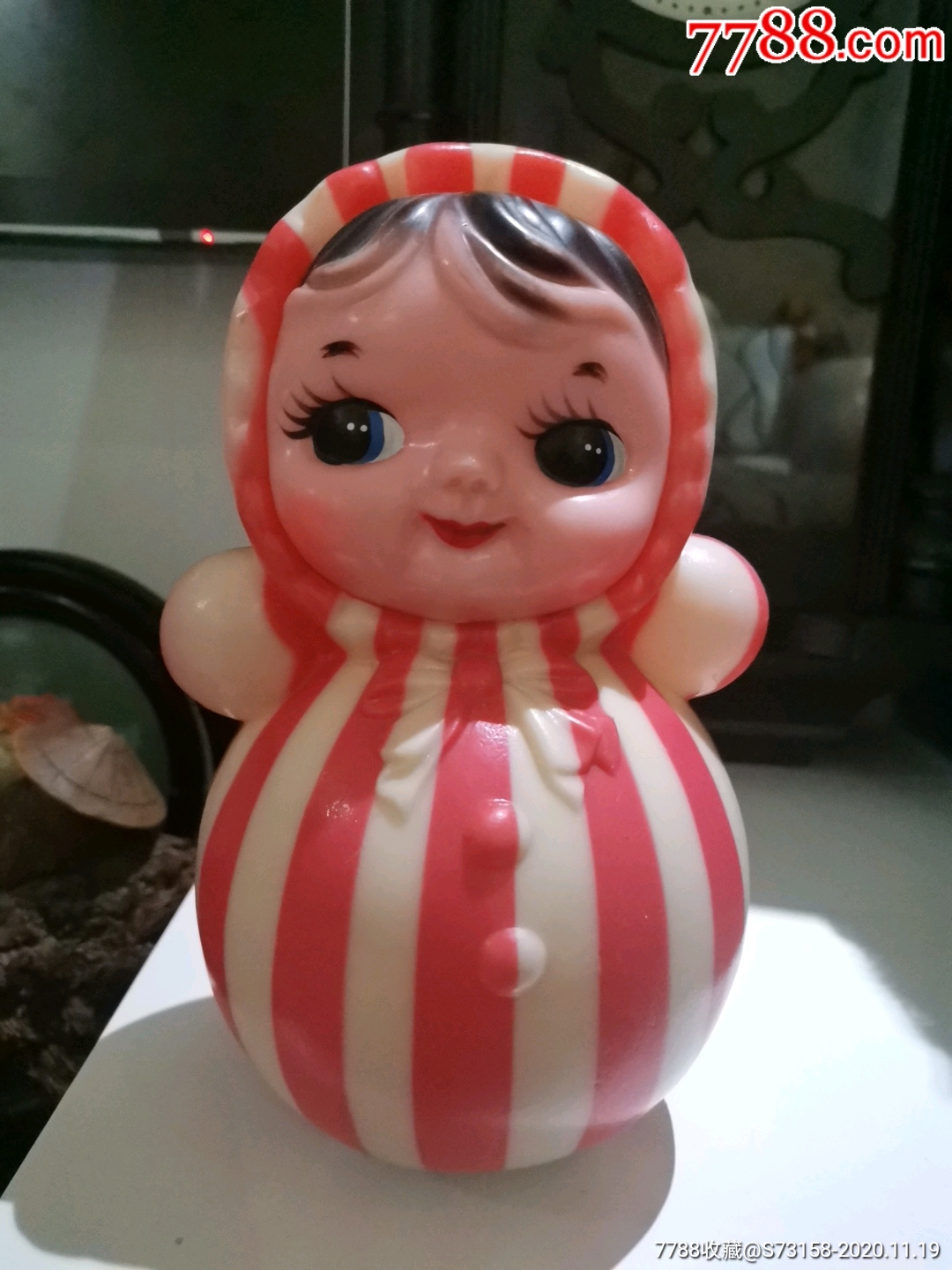 不倒翁一个_不倒翁_第1张_7788老玩具收藏