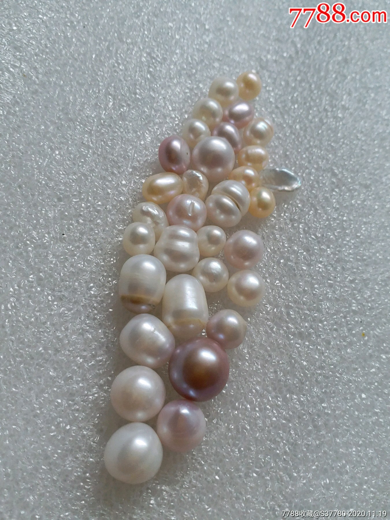 珍珠一堆一起拍