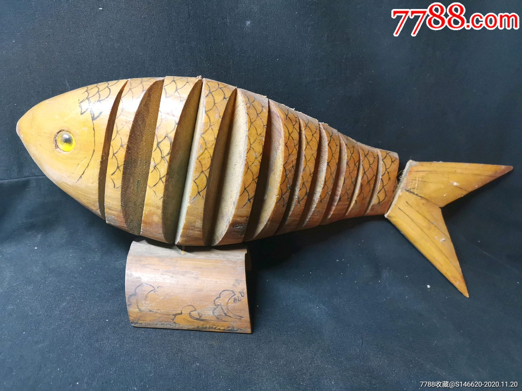 2木雕鱼