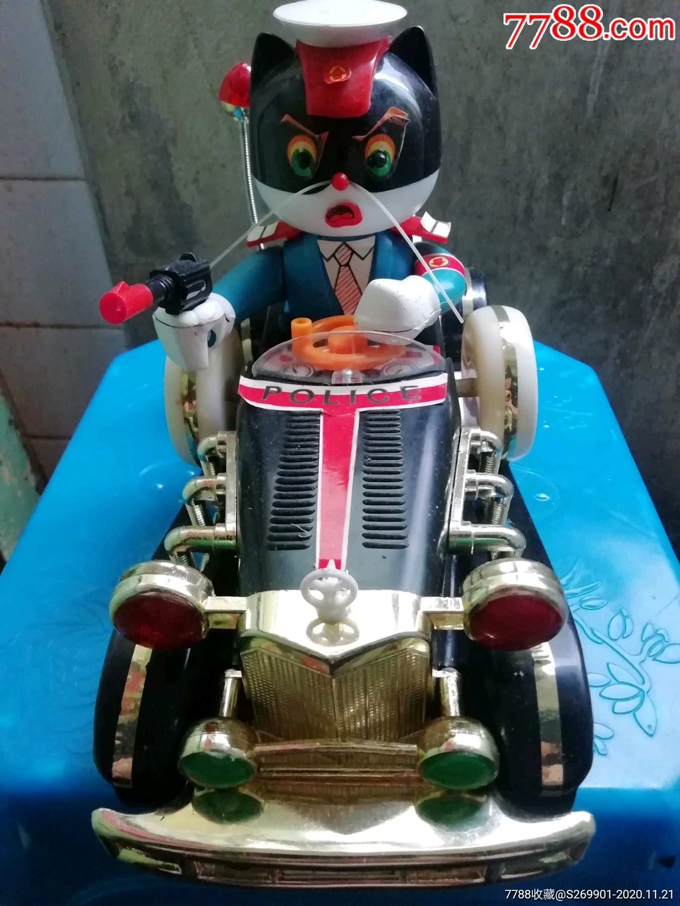 黑猫警长车玩具