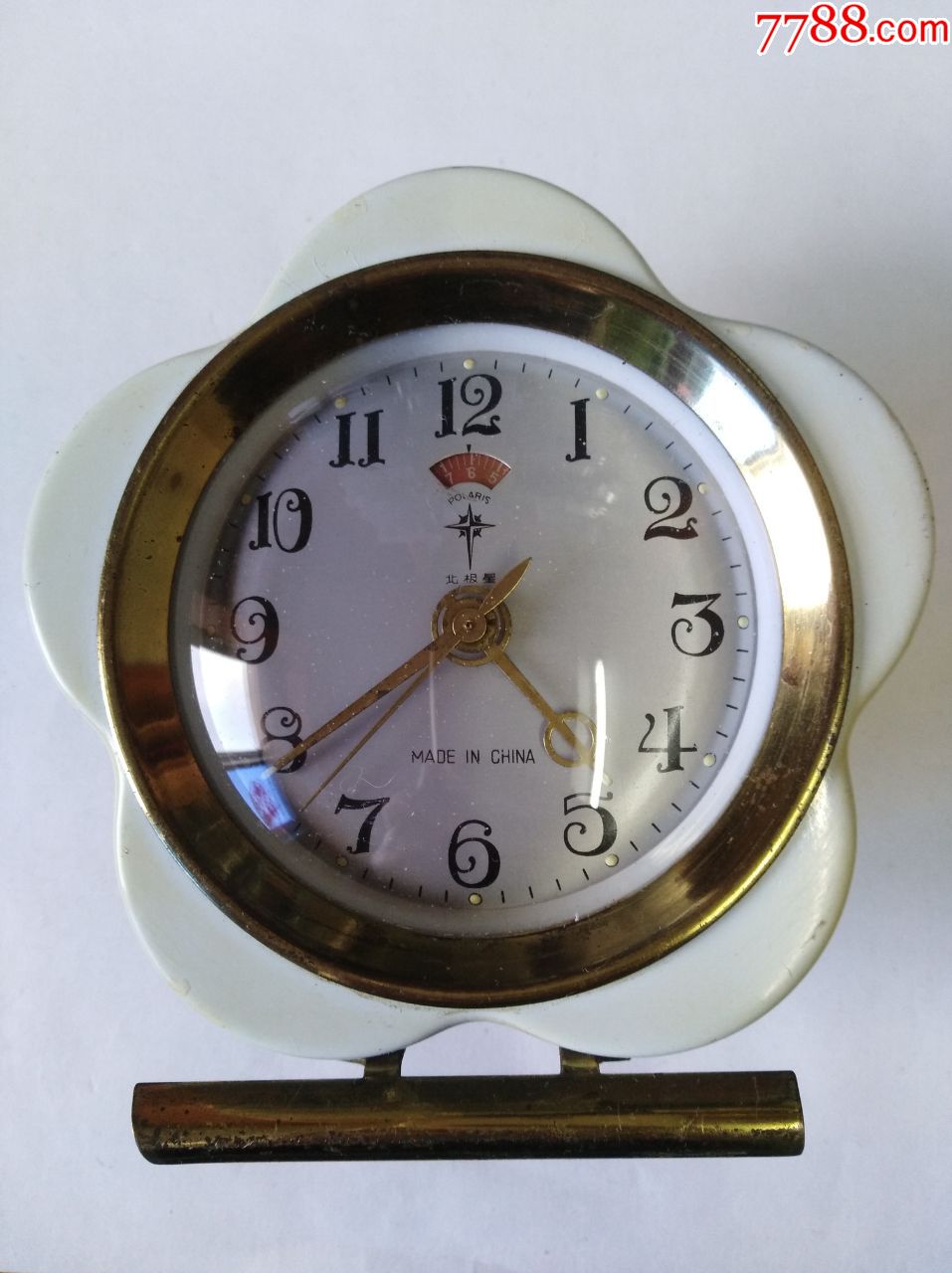 北极星梅花闹钟---铜座