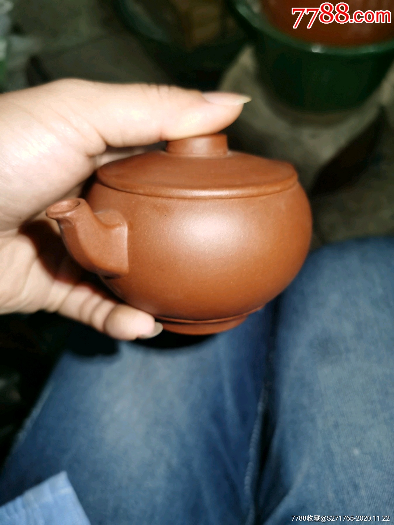 老紫砂壶名家于锋手制