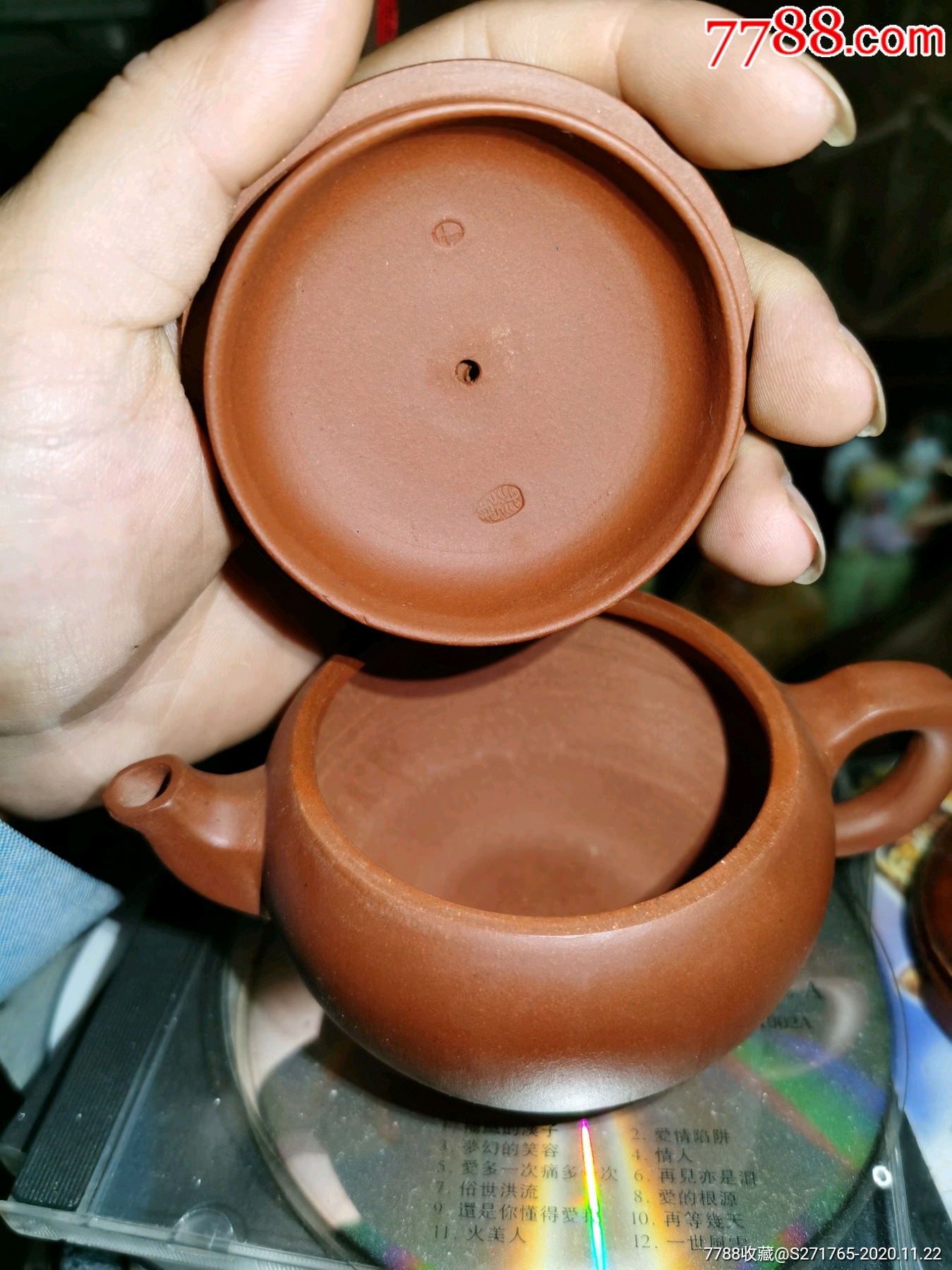 老紫砂壶名家于锋手制