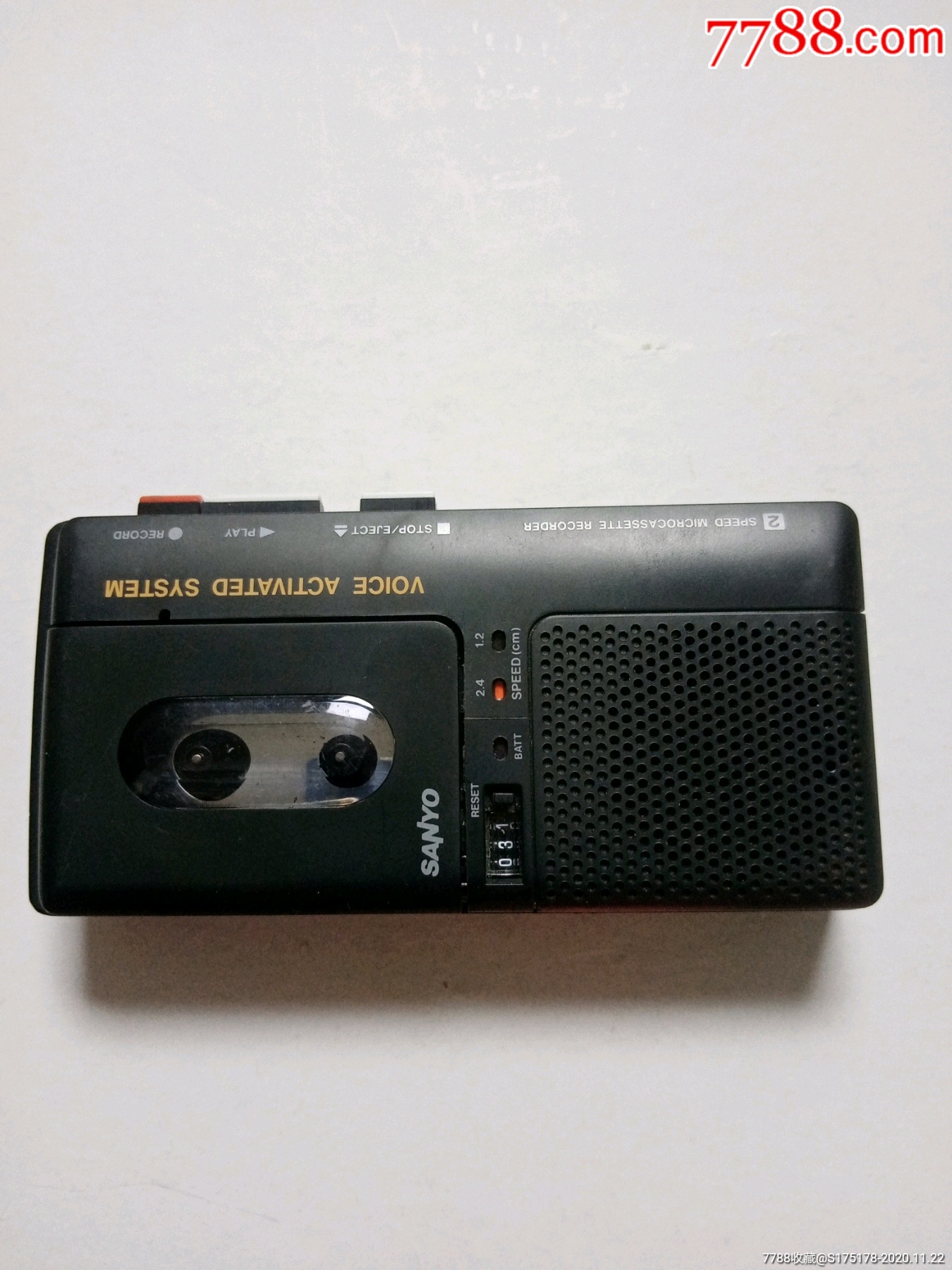 sanyo三洋微型录音机