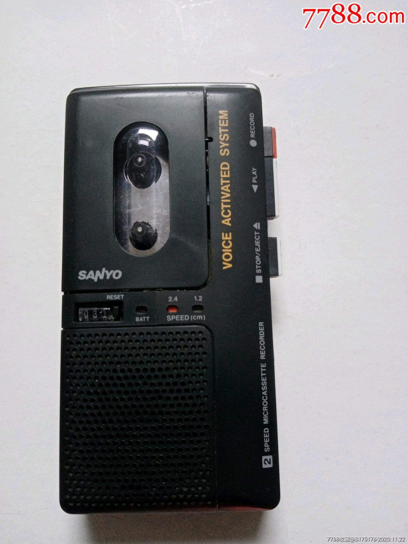 sanyo三洋微型录音机