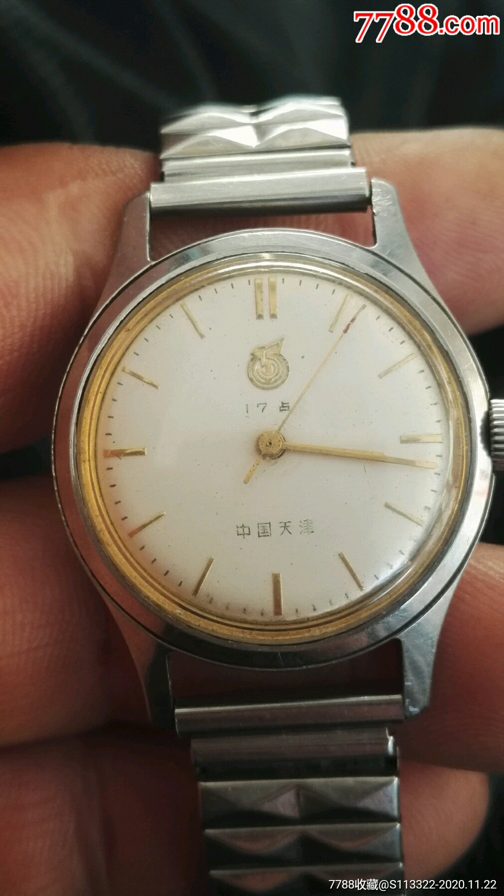 国货精品,靓丽原装51古董手表